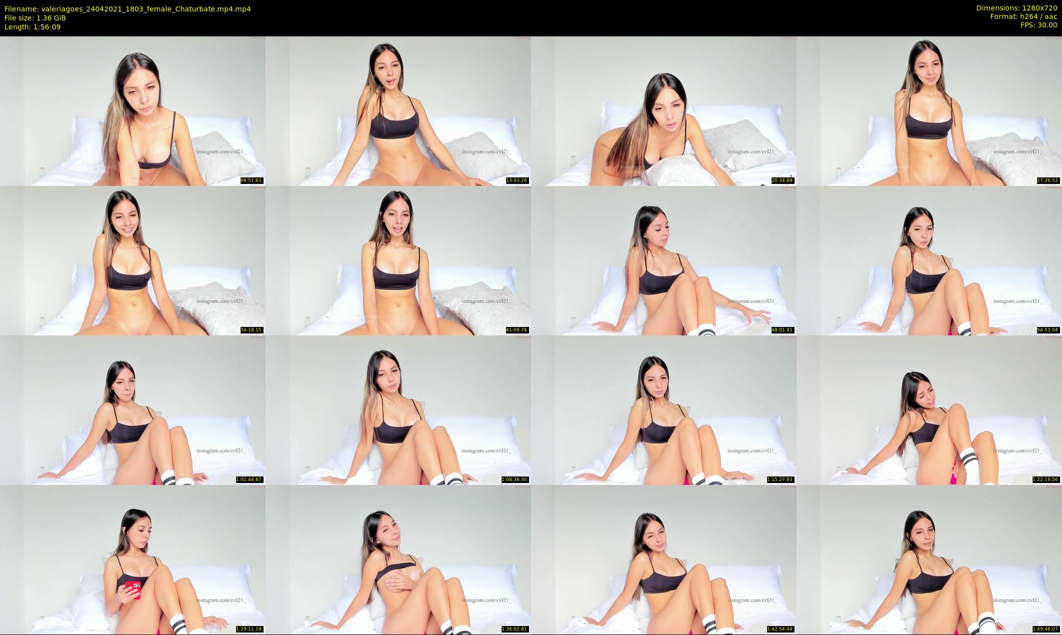 valeriagoes — 117 minute Chaturbate female cam show recording, 720p, Apr 24, 2021