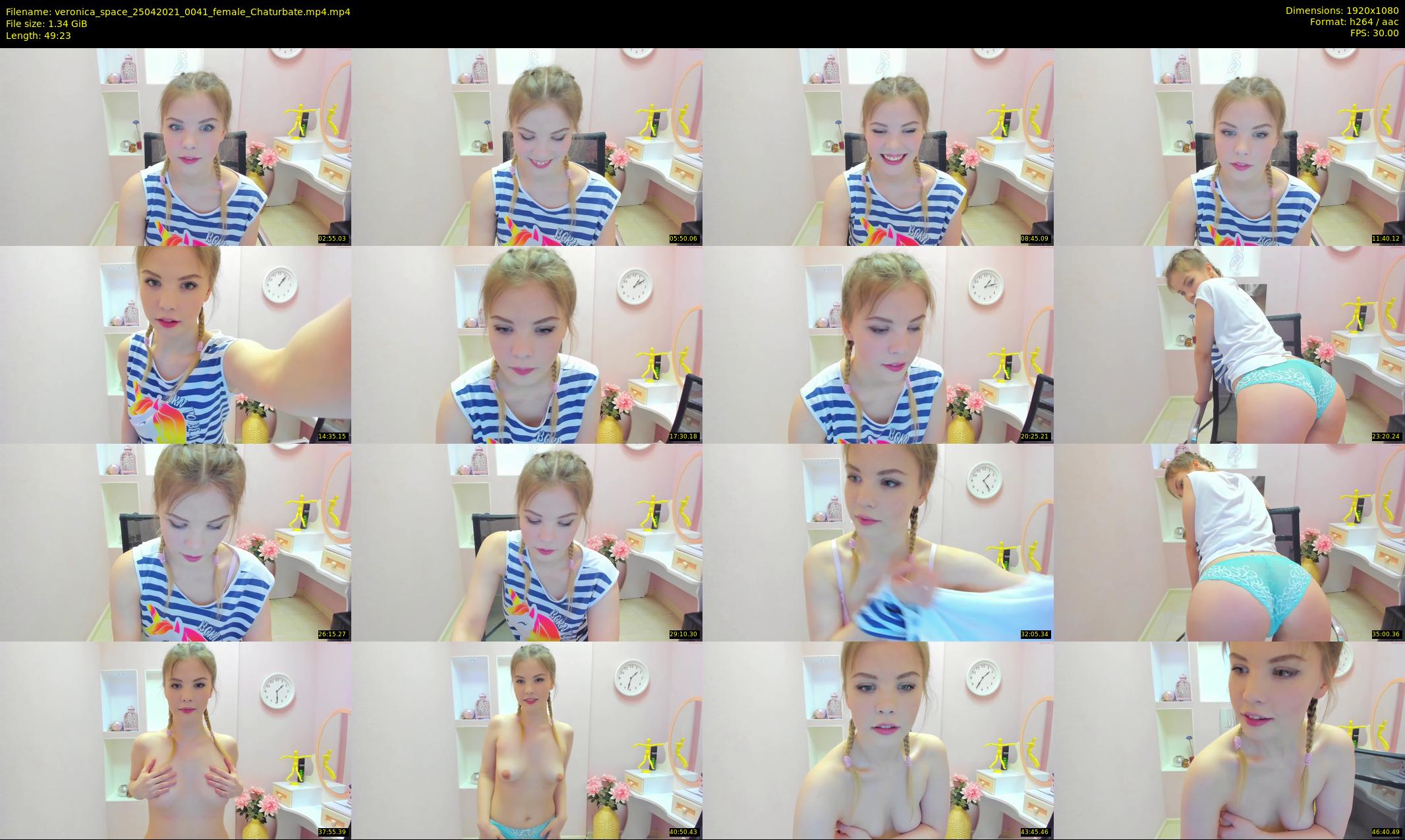 veronica_space — 50 minute Chaturbate female cam show recording, 1080p, Apr 25, 2021