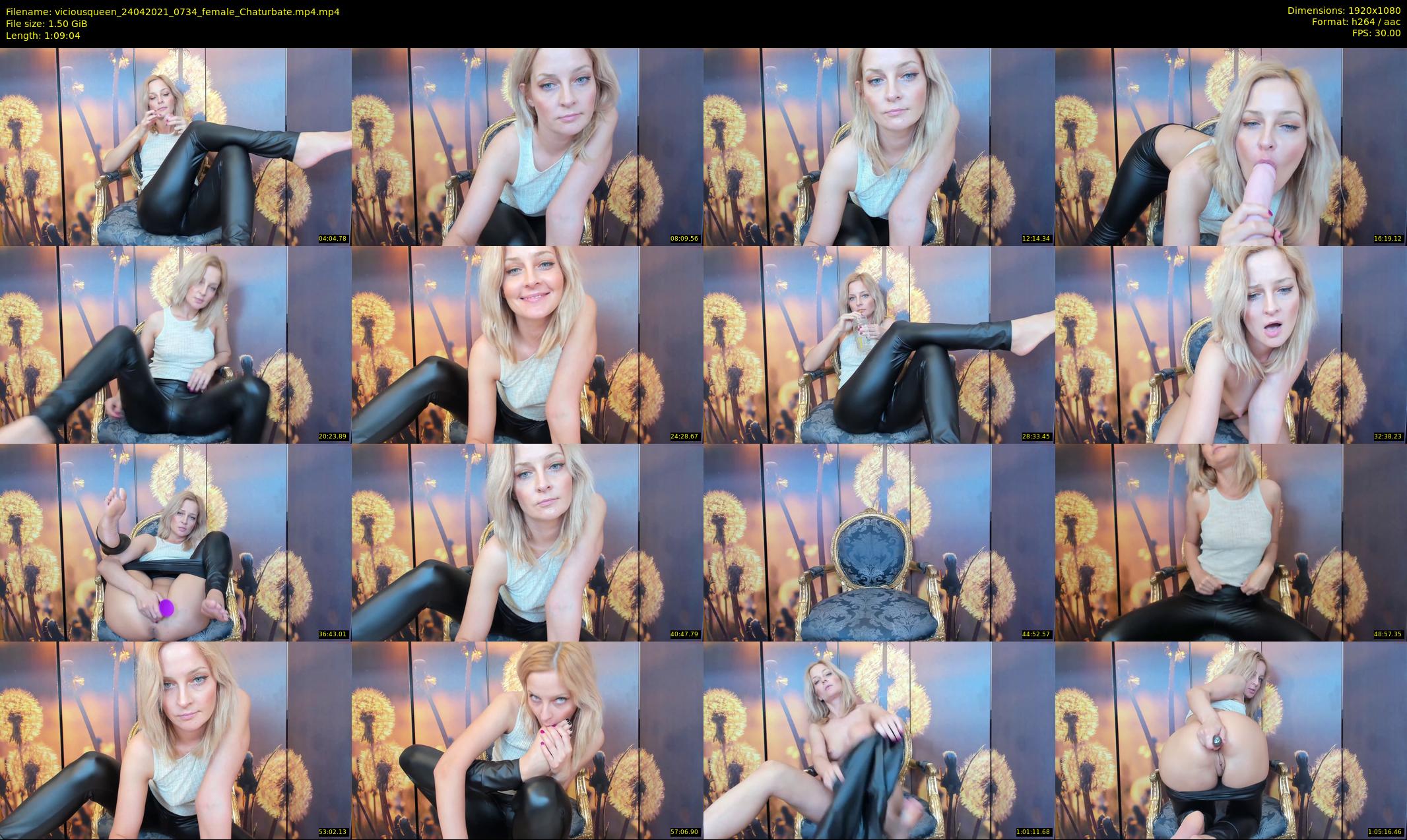 viciousqueen — 70 minute Chaturbate female cam show recording, 1080p, Apr 24, 2021