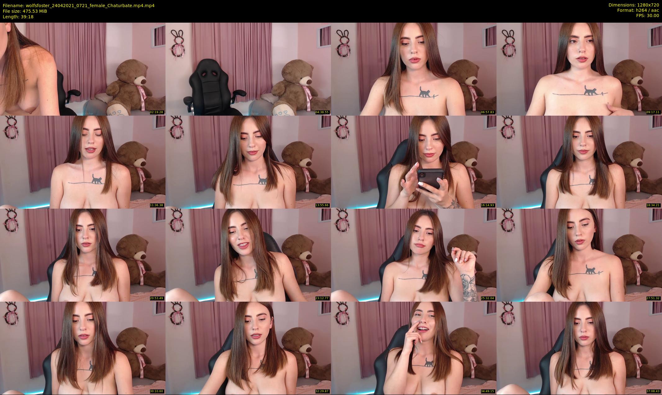wolfsfoster — 40 minute Chaturbate couple cam show recording, 720p, Apr 24, 2021