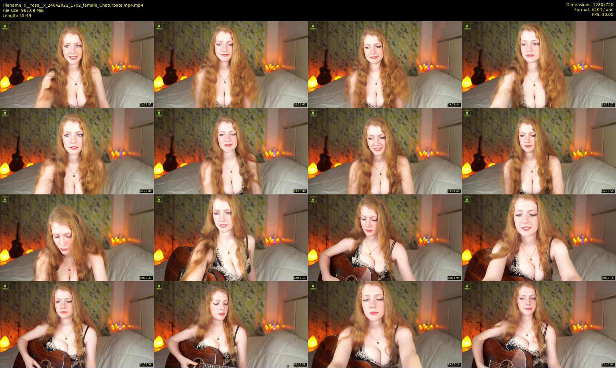 x__rose__x — 56 minute Chaturbate female cam show recording, 720p, Apr 24, 2021