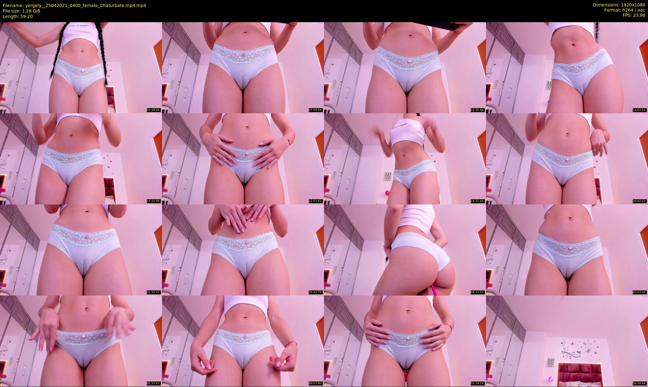 yorgely_ — 60 minute Chaturbate female cam show recording, 1080p, Apr 25, 2021