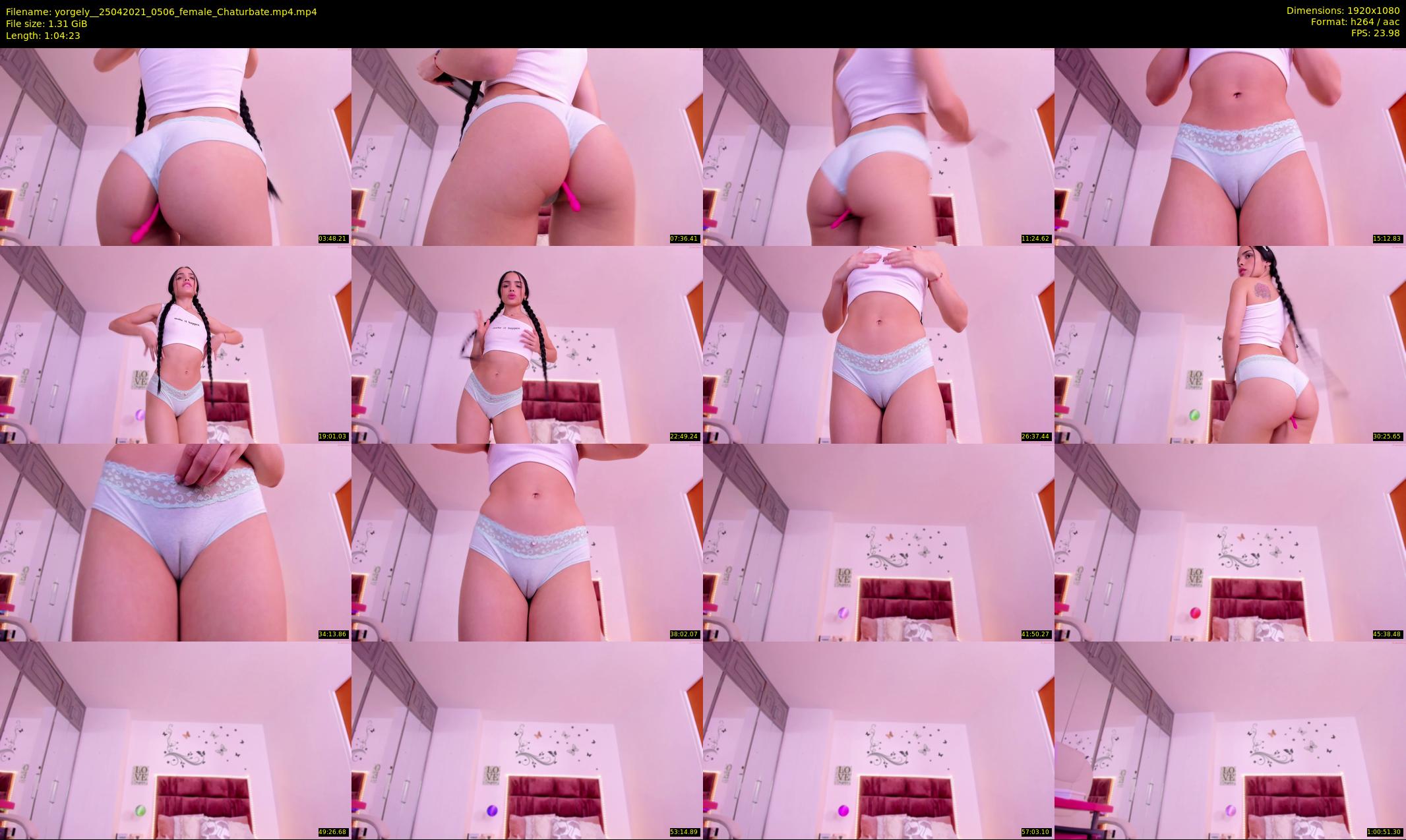 yorgely_ — 65 minute Chaturbate female cam show recording, 1080p, Apr 25, 2021