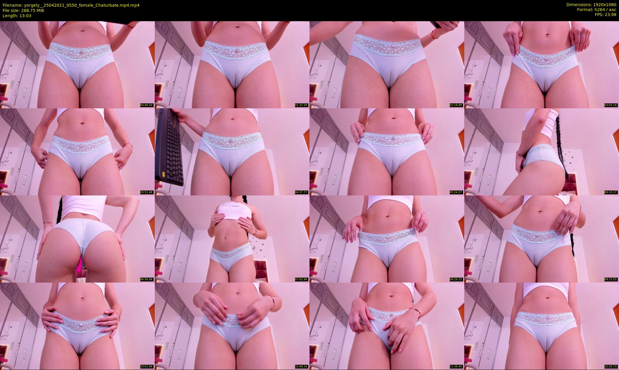 yorgely_ — 14 minute Chaturbate female cam show recording, 1080p, Apr 25, 2021