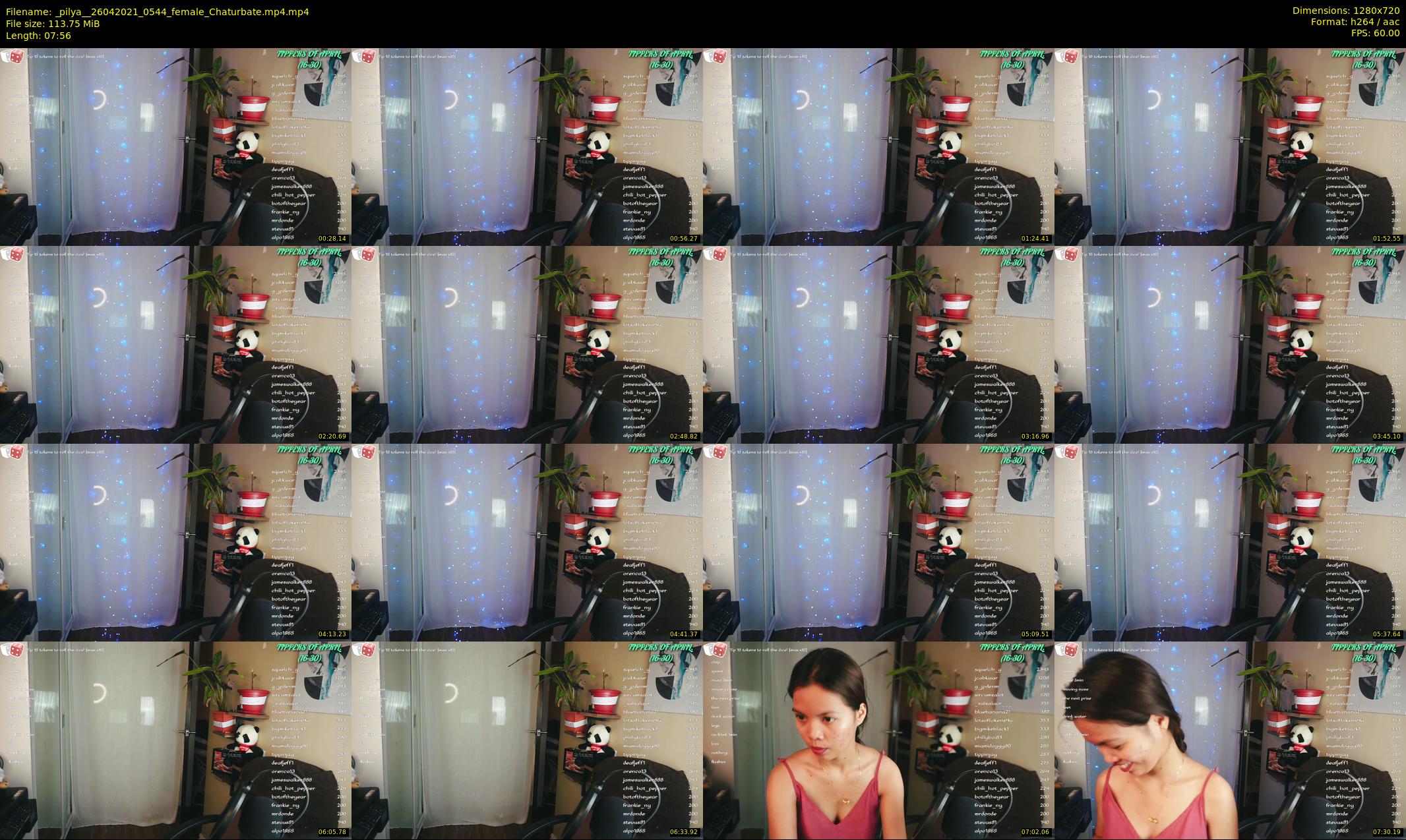 _pilya_ — 8 minute Chaturbate female cam show recording, 720p, Apr 26, 2021