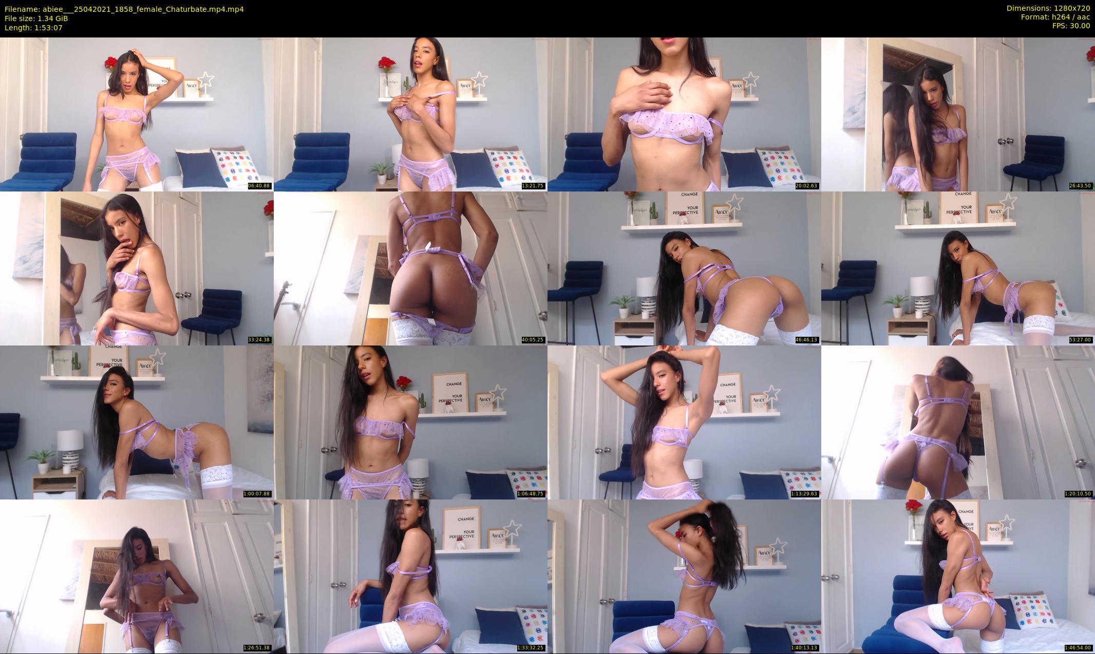 abiee__ — 114 minute Chaturbate female cam show recording, 720p, Apr 25, 2021
