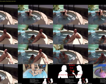adamevetv — 5 minute Chaturbate couple cam show recording, 1080p, Apr 25, 2021
