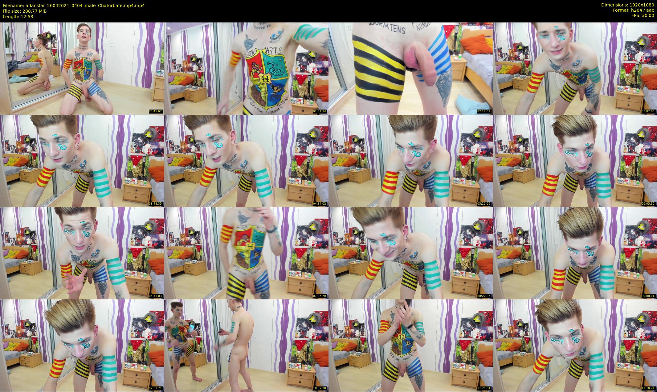 adanstar — 13 minute Chaturbate male cam show recording, 1080p, Apr 26, 2021