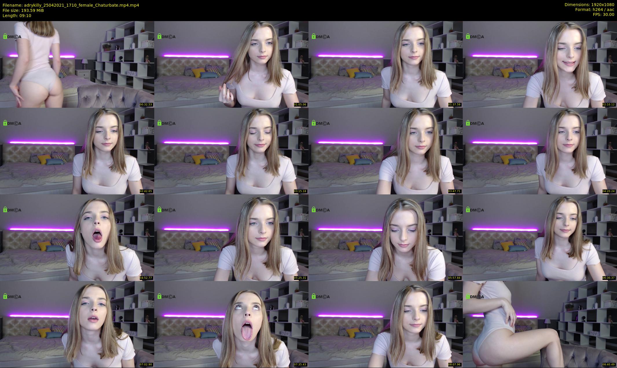 adrykilly — 10 minute Chaturbate female cam show recording, 1080p, Apr 25, 2021