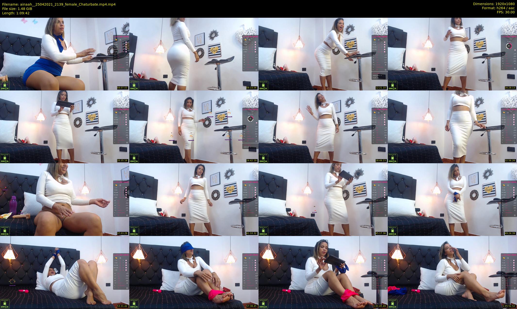 ainaah_ — 70 minute Chaturbate female cam show recording, 1080p, Apr 25, 2021