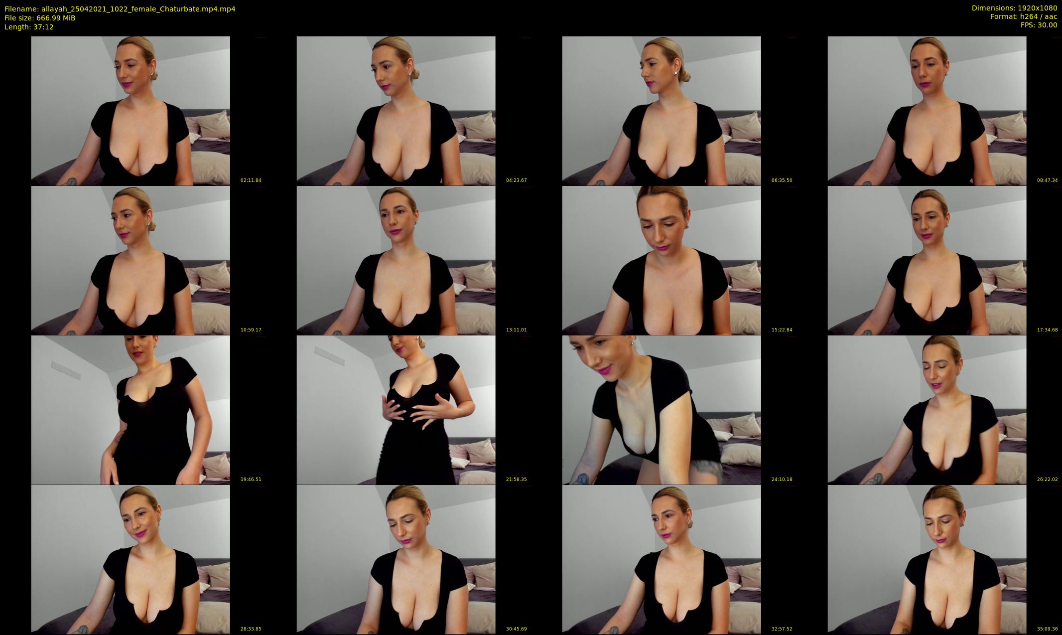 allayah — 38 minute Chaturbate female cam show recording, 1080p, Apr 25, 2021