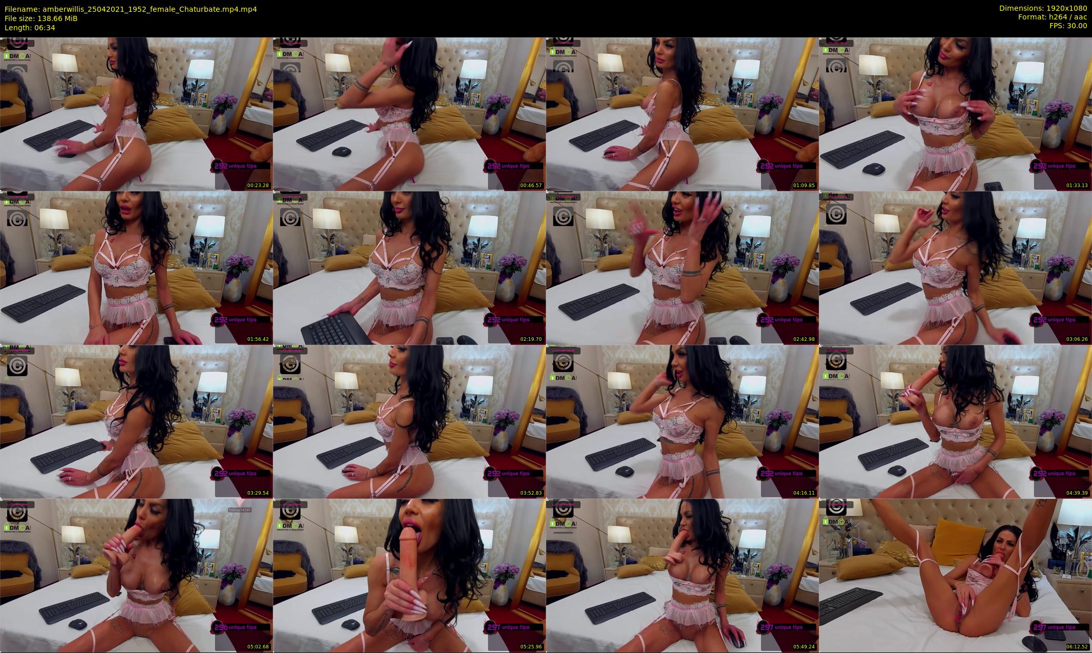 amberwillis — 7 minute Chaturbate female cam show recording, 1080p, Apr 25, 2021