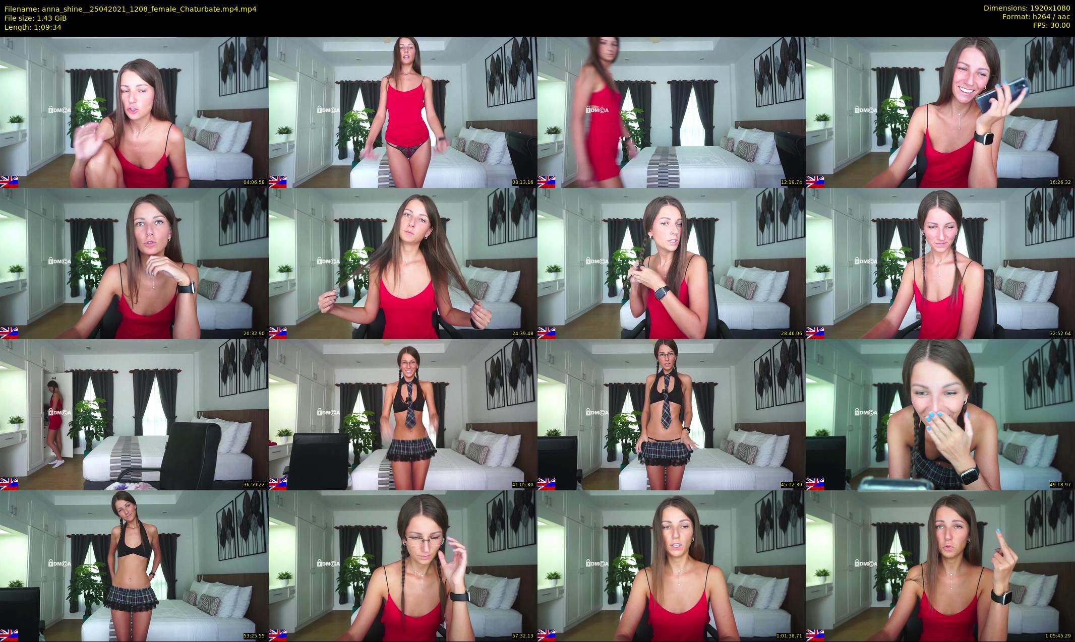 anna_shine_ — 70 minute Chaturbate female cam show recording, 1080p, Apr 25, 2021