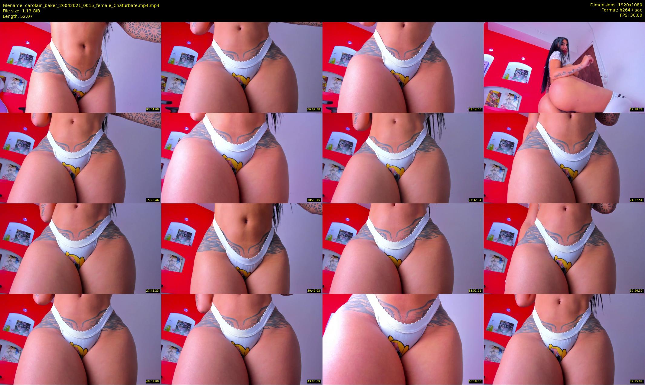 carolain_baker — 53 minute Chaturbate female cam show recording, 1080p, Apr 26, 2021