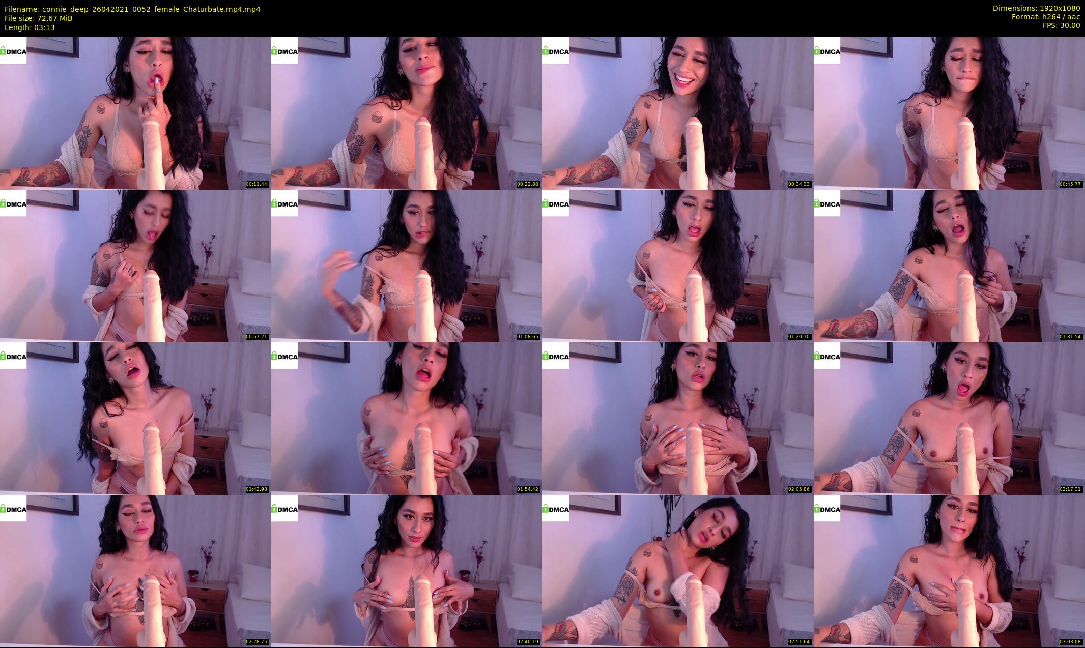connie_deep — 4 minute Chaturbate female cam show recording, 1080p, Apr 26, 2021