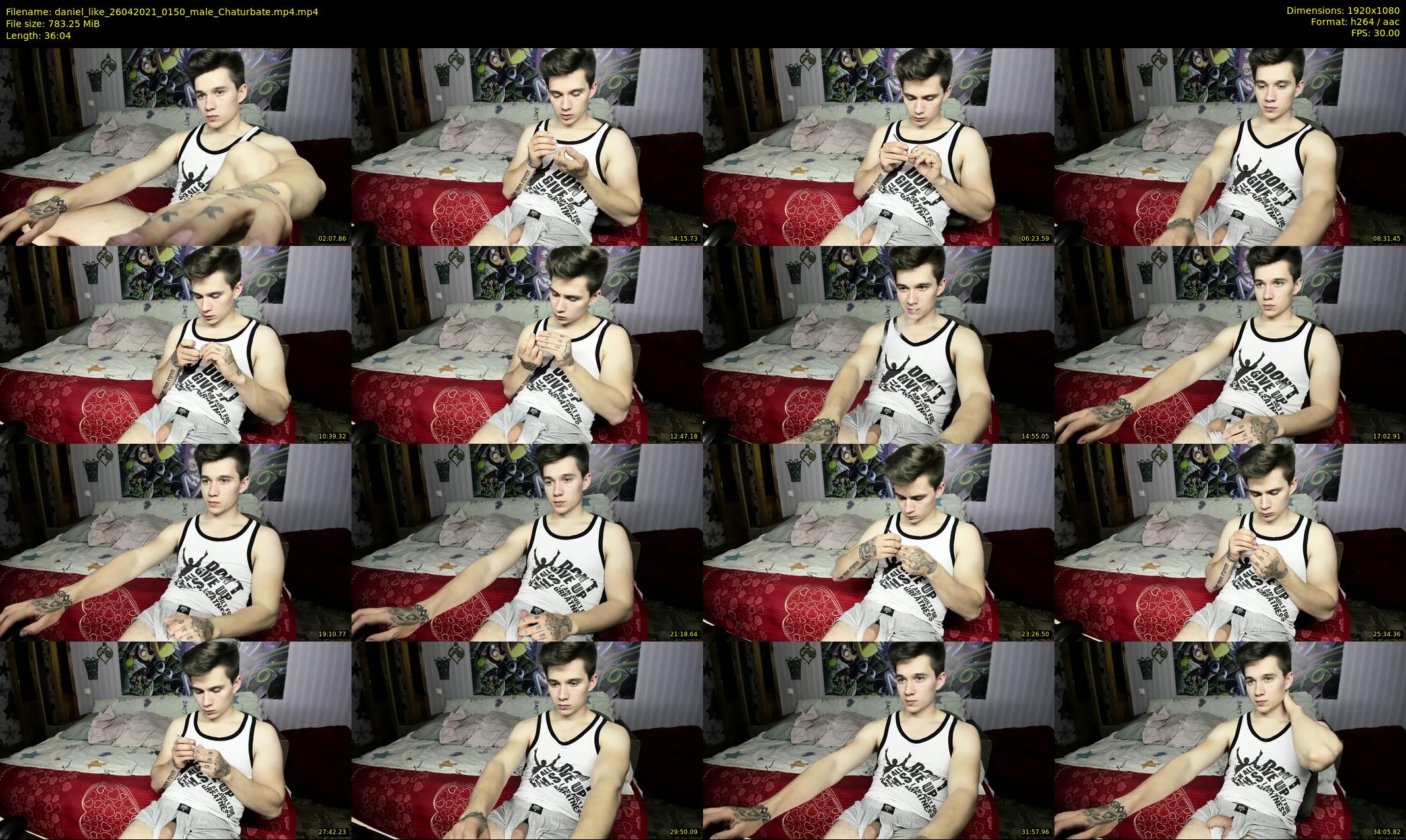 daniel_like — 37 minute Chaturbate male cam show recording, 1080p, Apr 26, 2021