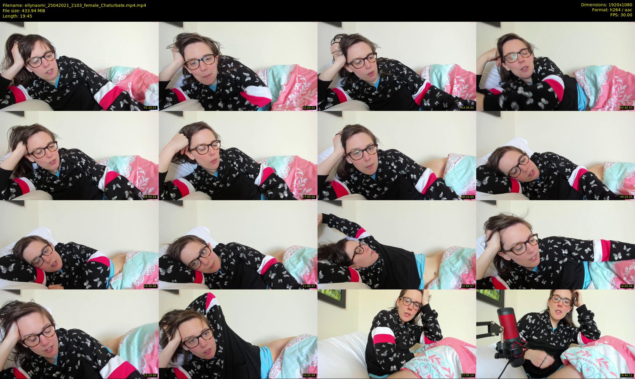 ellynaomi — 20 minute Chaturbate female cam show recording, 1080p, Apr 25, 2021