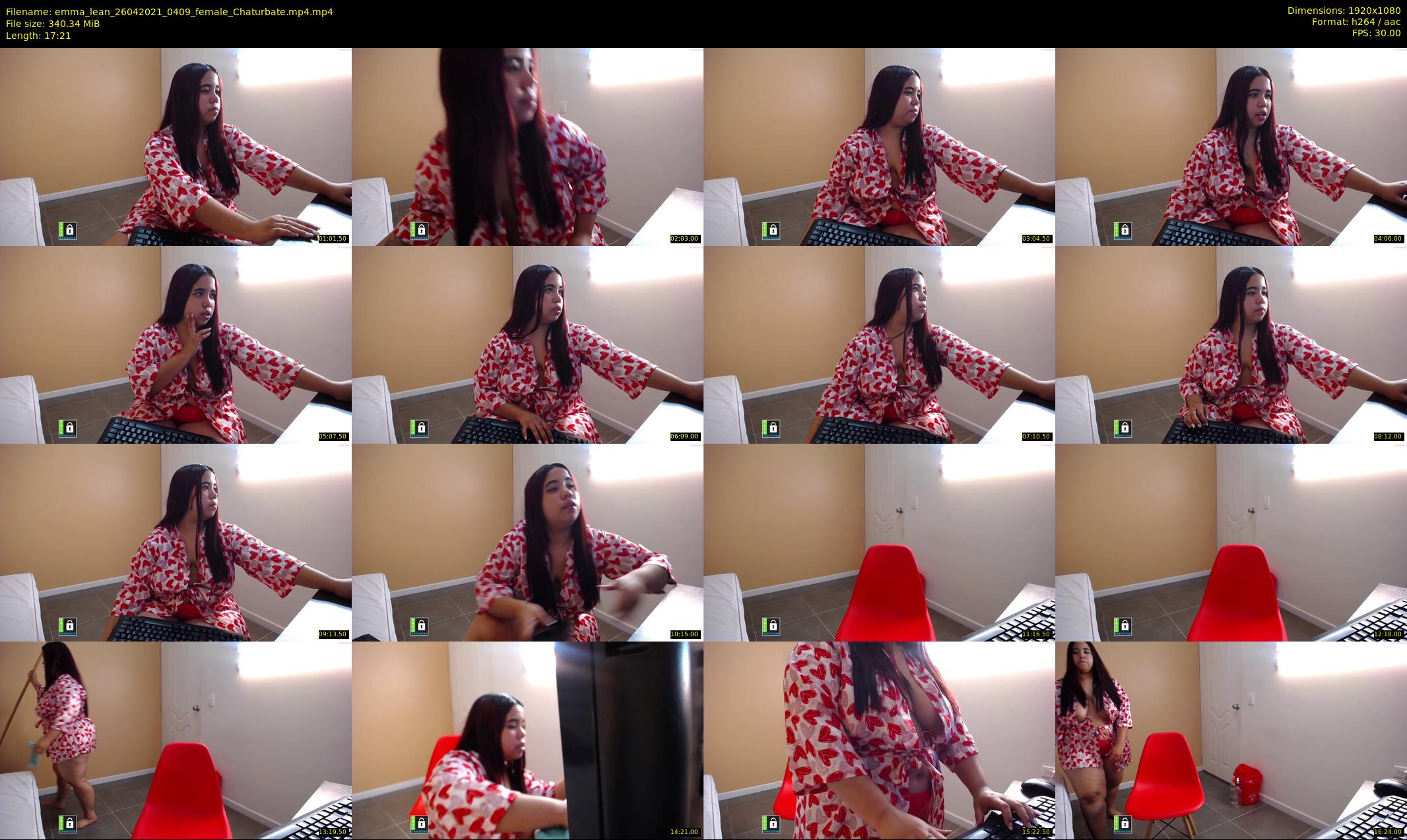 emma_lean — 18 minute Chaturbate female cam show recording, 1080p, Apr 26, 2021