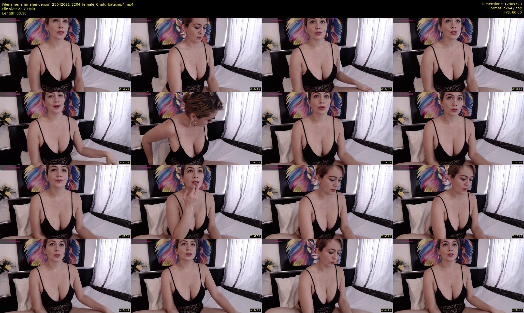 emmahenderson — 4 minute Chaturbate female cam show recording, 720p, Apr 25, 2021