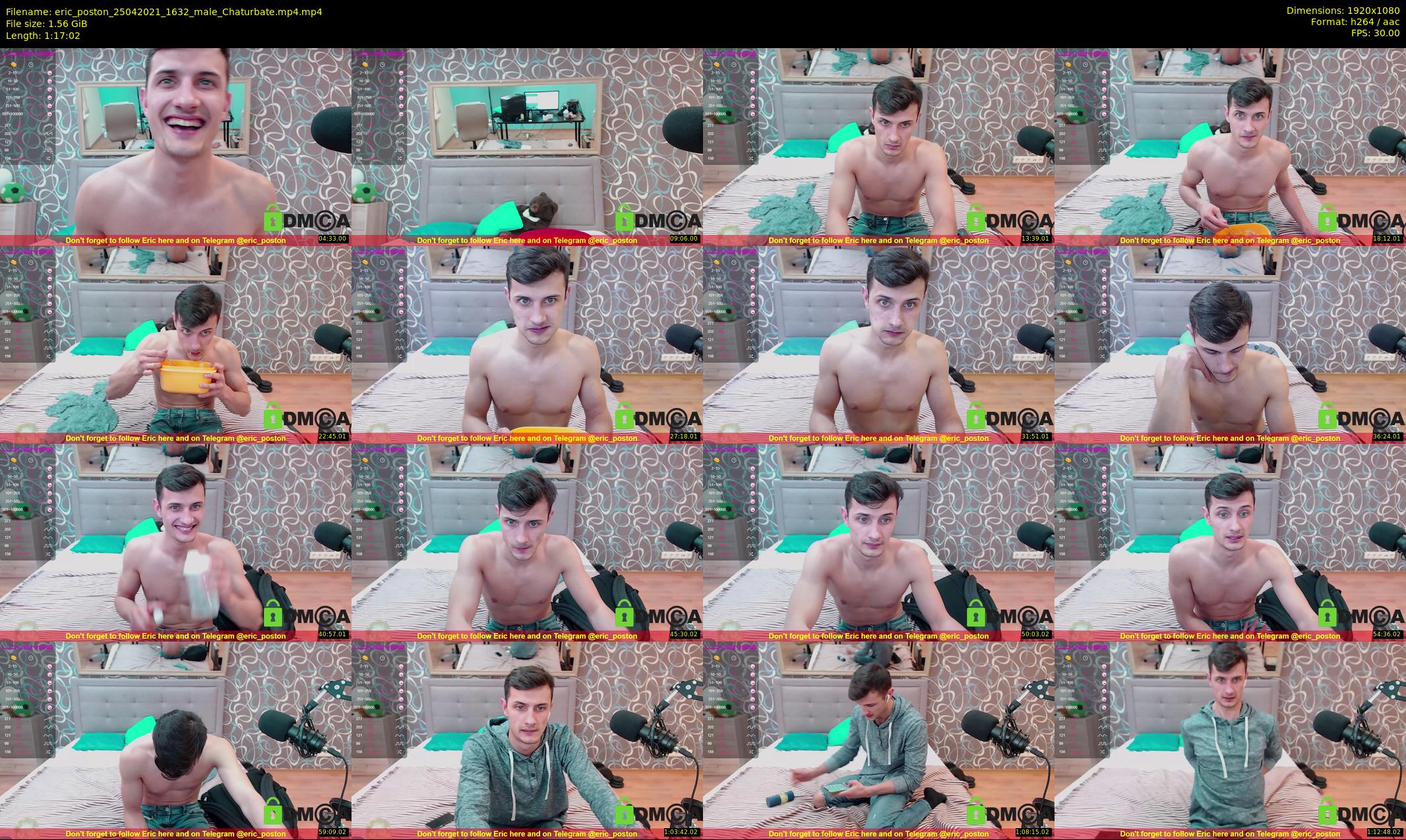 eric_poston — 78 minute Chaturbate male cam show recording, 1080p, Apr 25, 2021