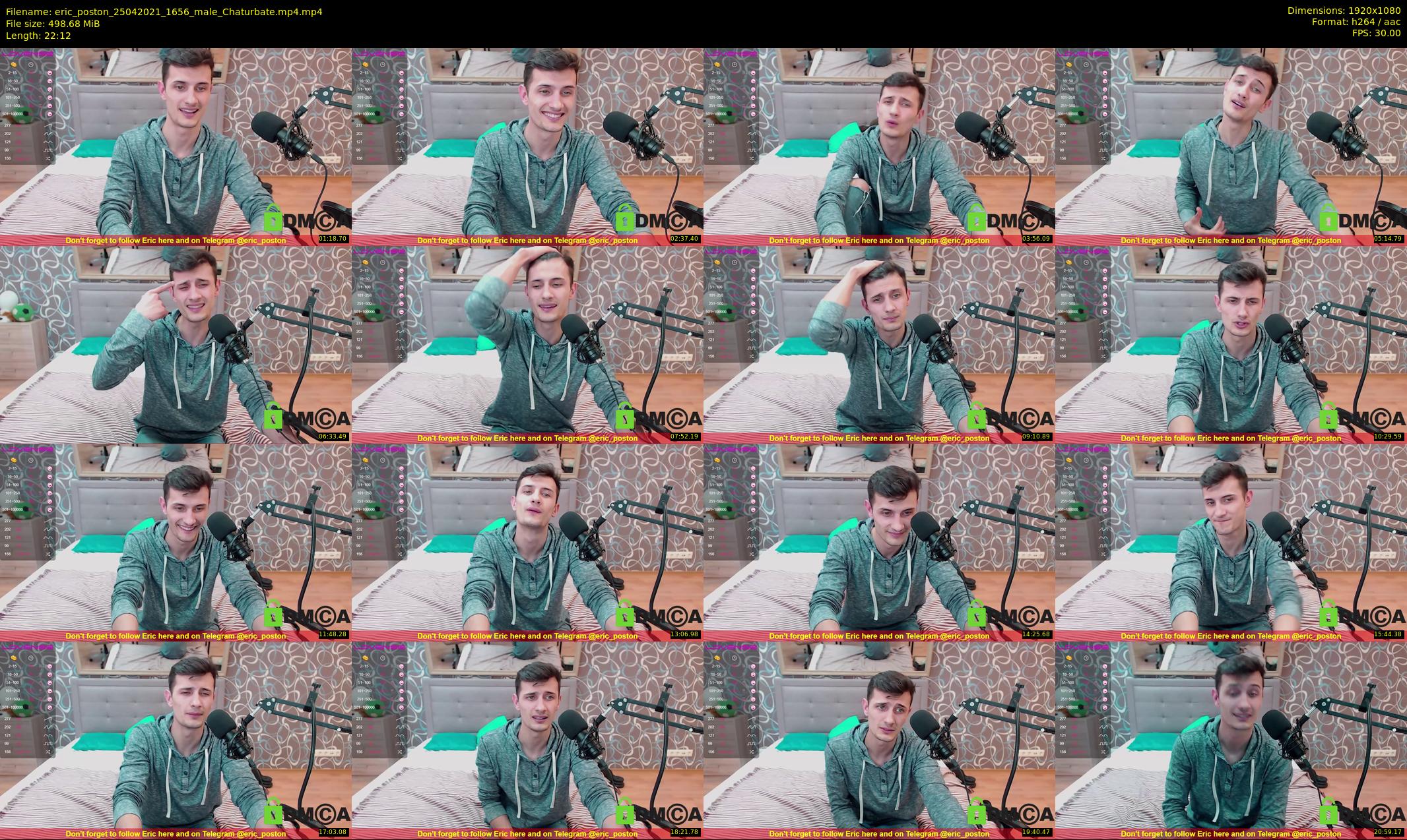 eric_poston — 23 minute Chaturbate male cam show recording, 1080p, Apr 25, 2021