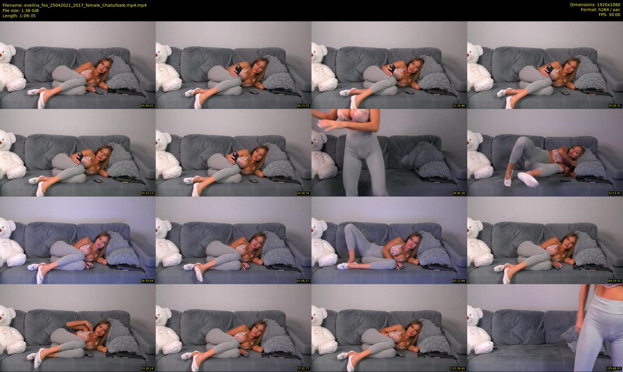 evelina_fox — 70 minute Chaturbate female cam show recording, 1080p, Apr 25, 2021
