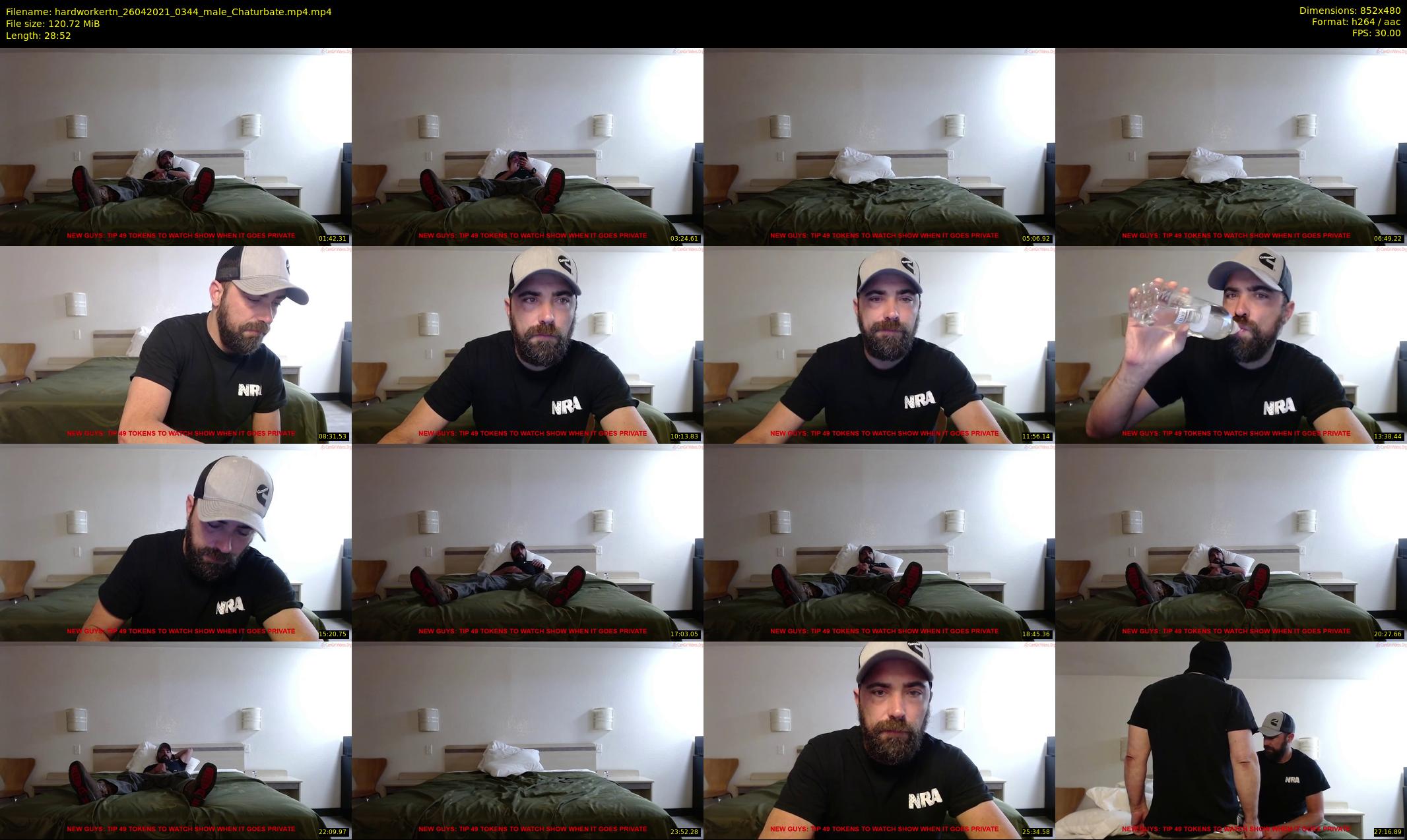 hardworkertn — 29 minute Chaturbate male cam show recording, 480p, Apr 26, 2021