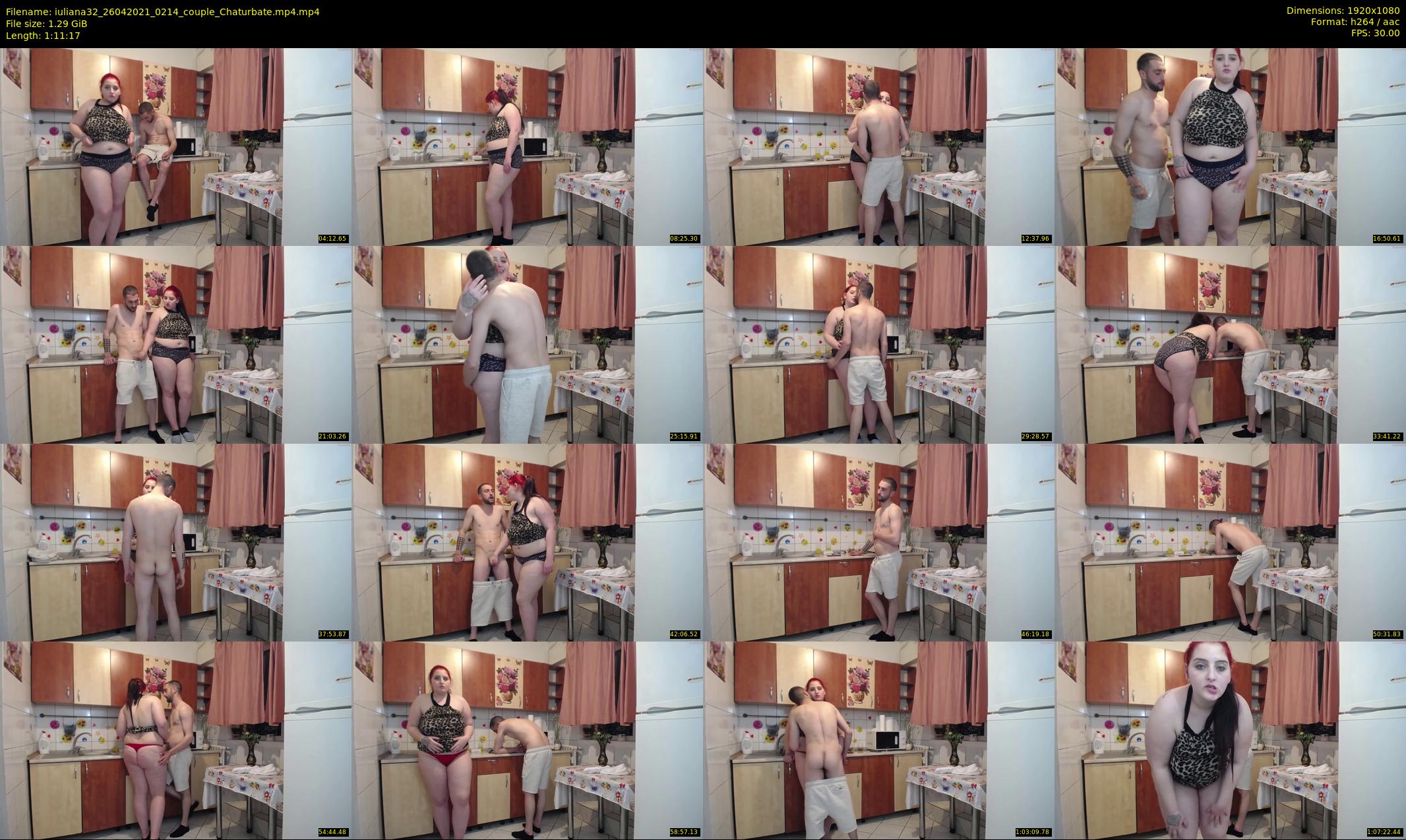 iuliana32 — 72 minute Chaturbate couple cam show recording, 1080p, Apr 26, 2021