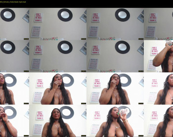 janeebony_ — 8 minute Chaturbate female cam show recording, 720p, Apr 25, 2021