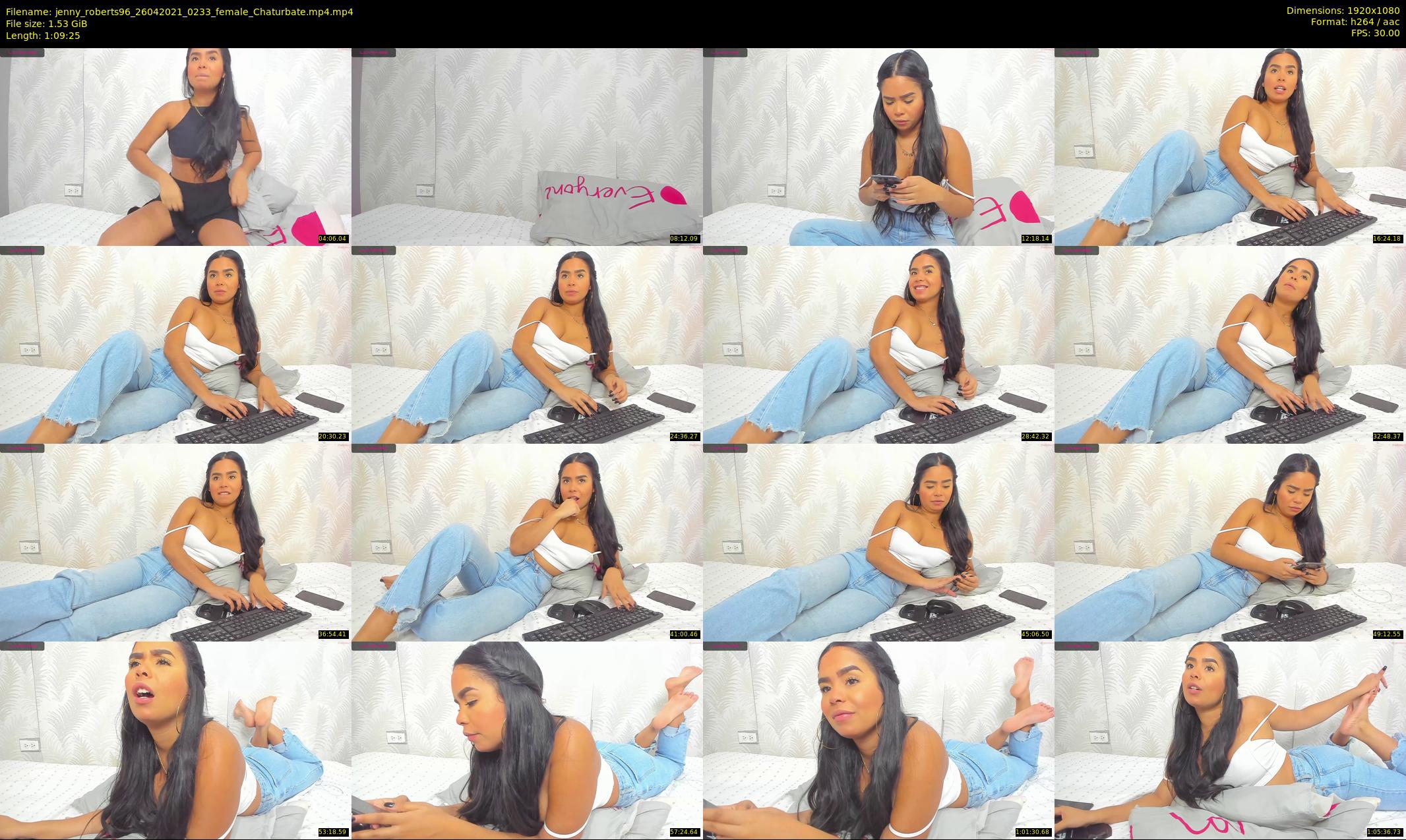 jenny_roberts96 — 70 minute Chaturbate female cam show recording, 1080p, Apr 26, 2021