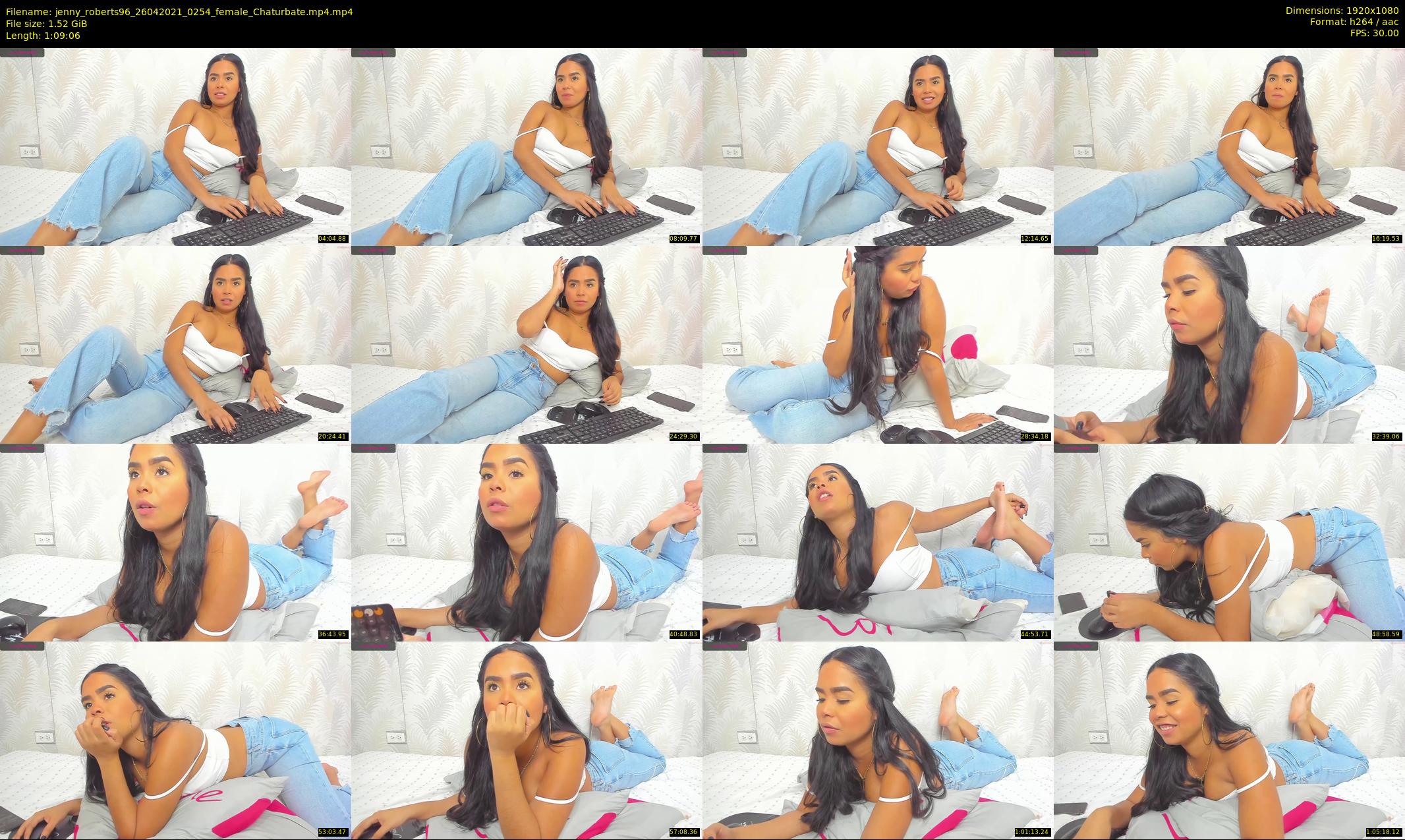 jenny_roberts96 — 70 minute Chaturbate female cam show recording, 1080p, Apr 26, 2021