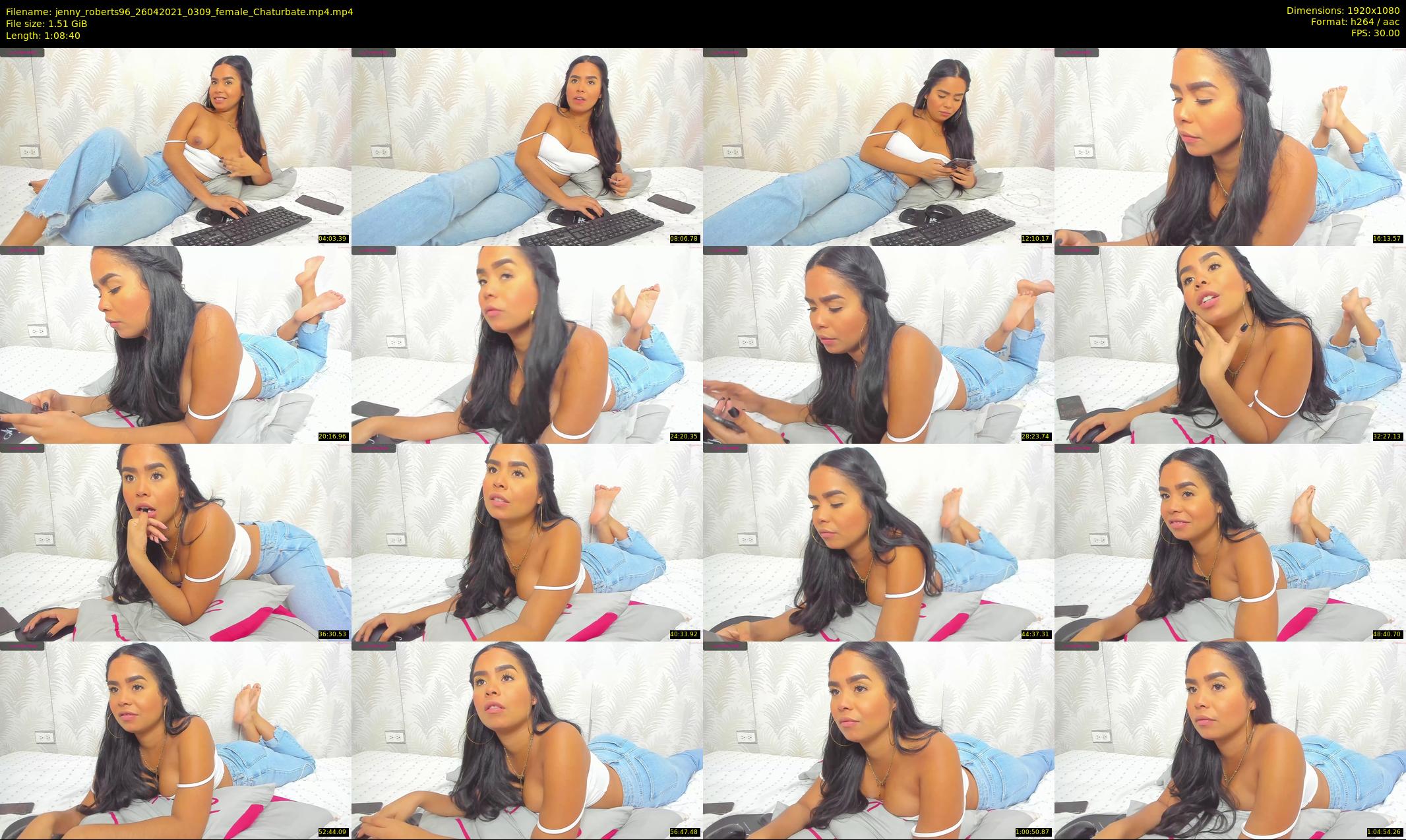 jenny_roberts96 — 69 minute Chaturbate female cam show recording, 1080p, Apr 26, 2021