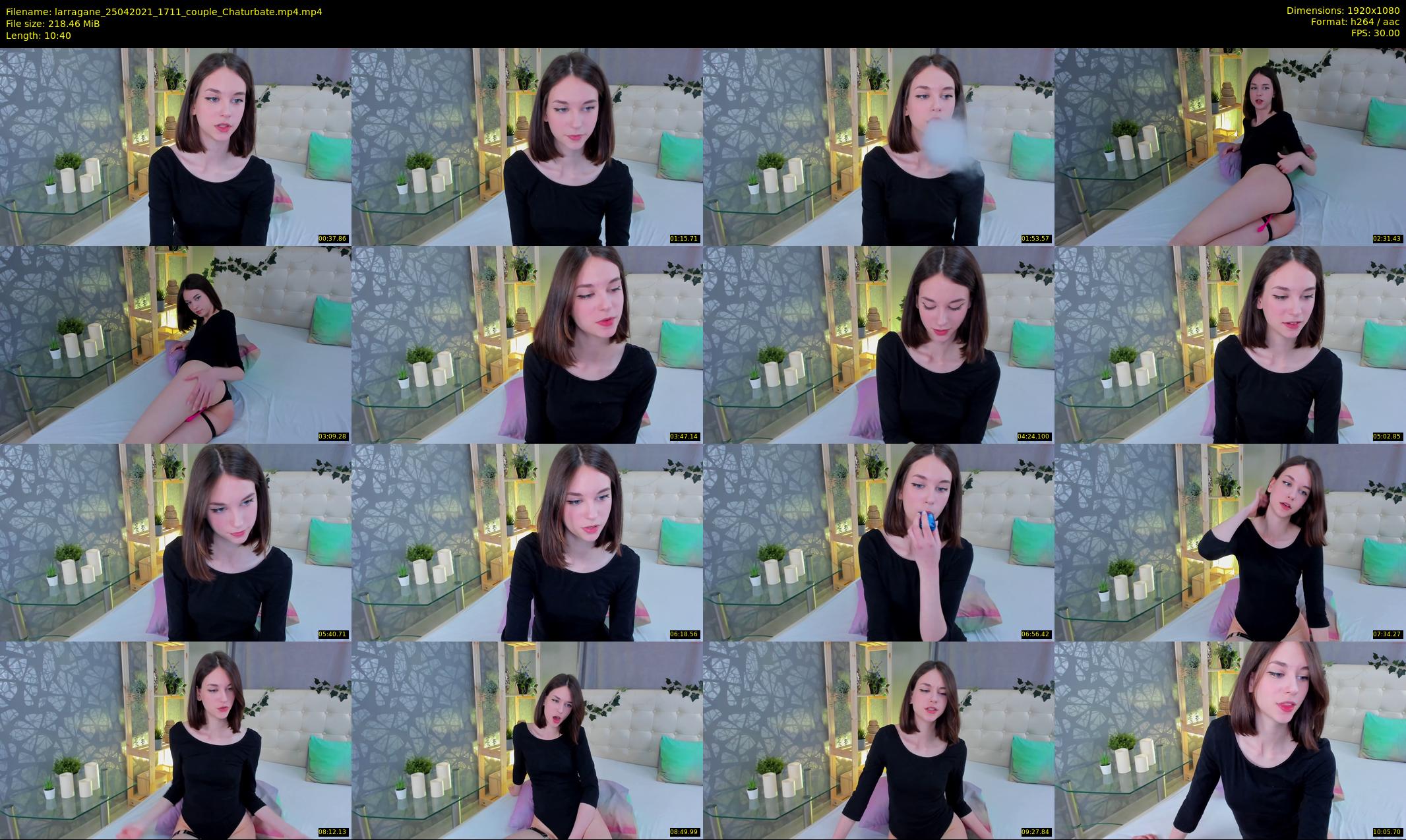 larragane — 11 minute Chaturbate couple cam show recording, 1080p, Apr 25, 2021