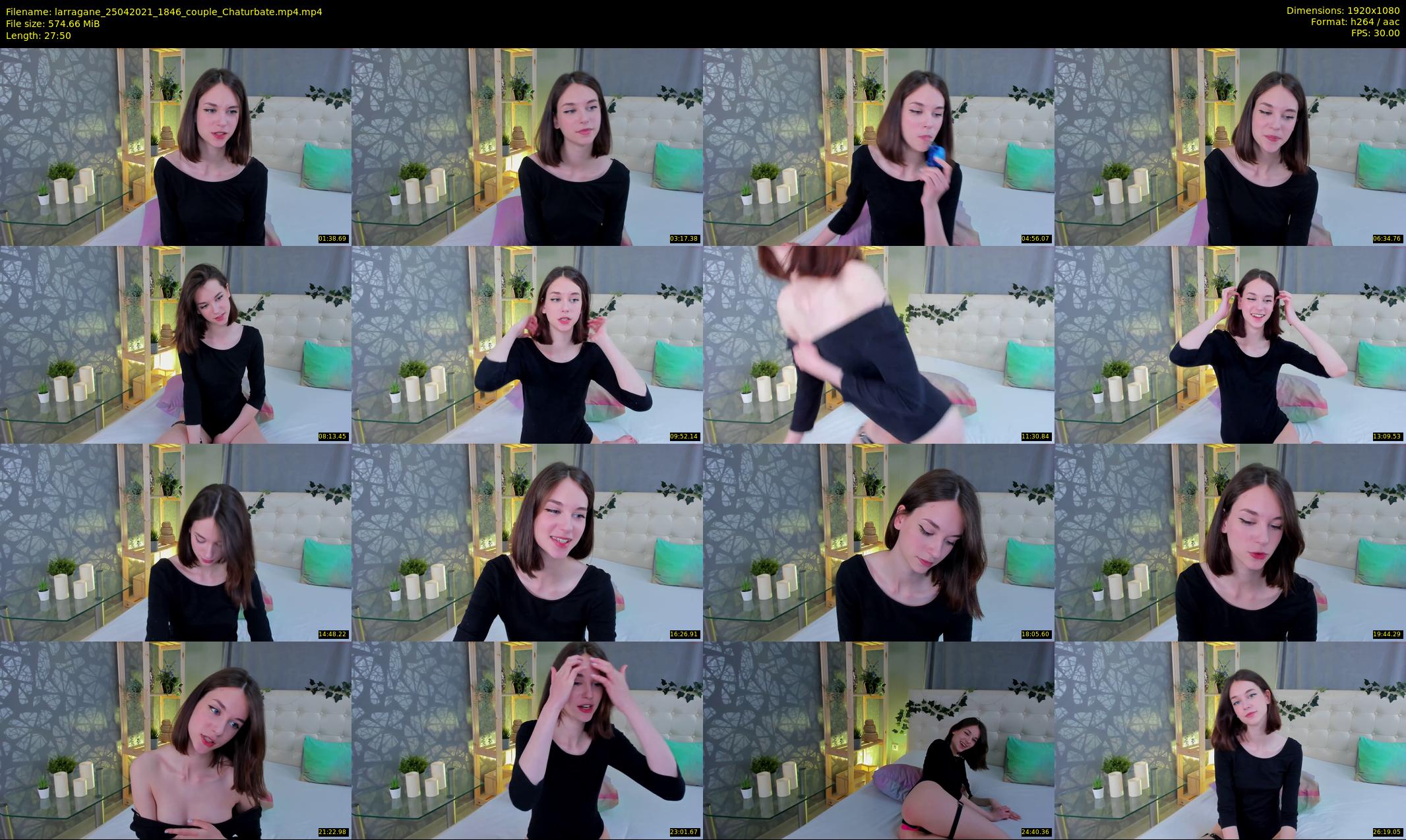 larragane — 28 minute Chaturbate couple cam show recording, 1080p, Apr 25, 2021