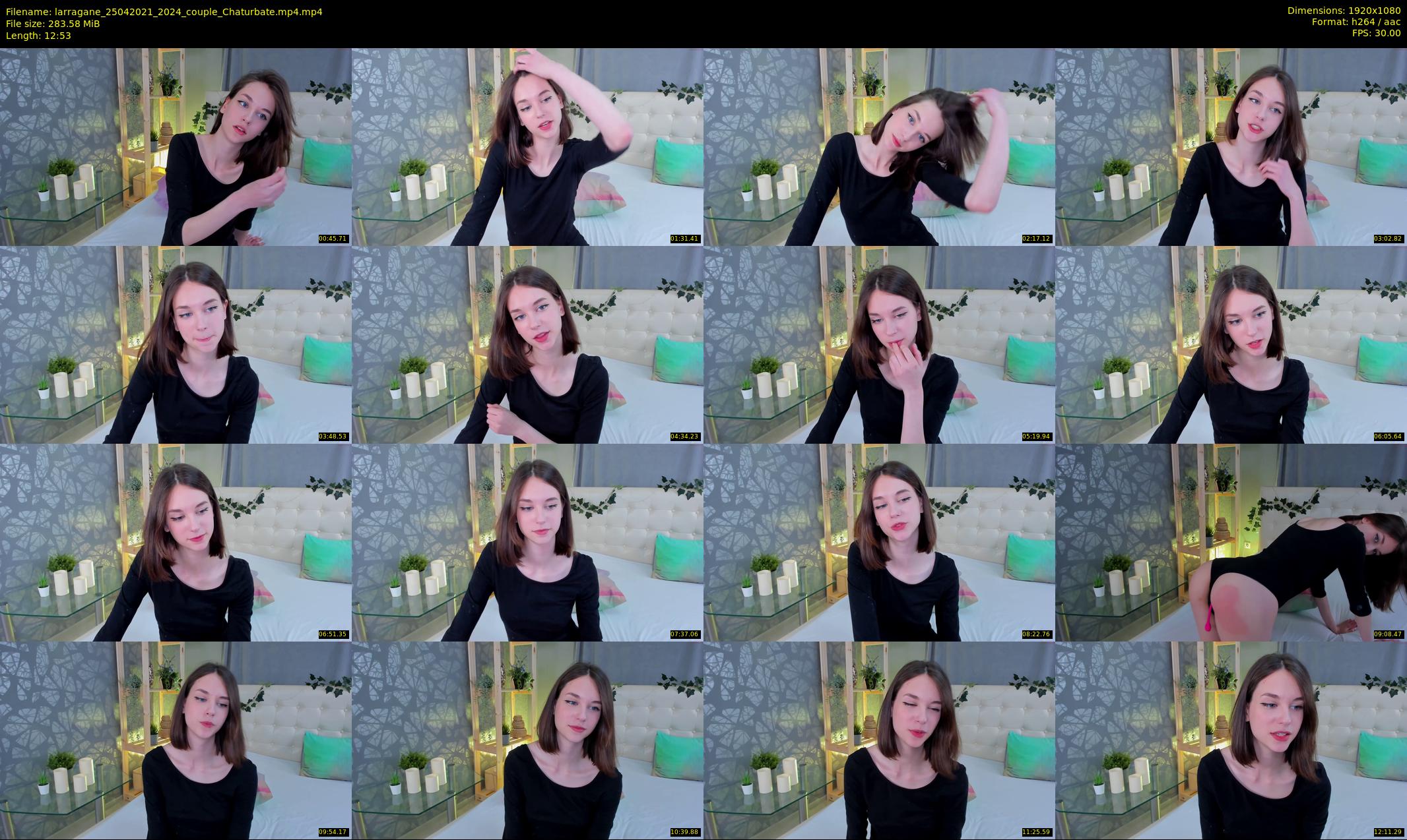 larragane — 13 minute Chaturbate couple cam show recording, 1080p, Apr 25, 2021
