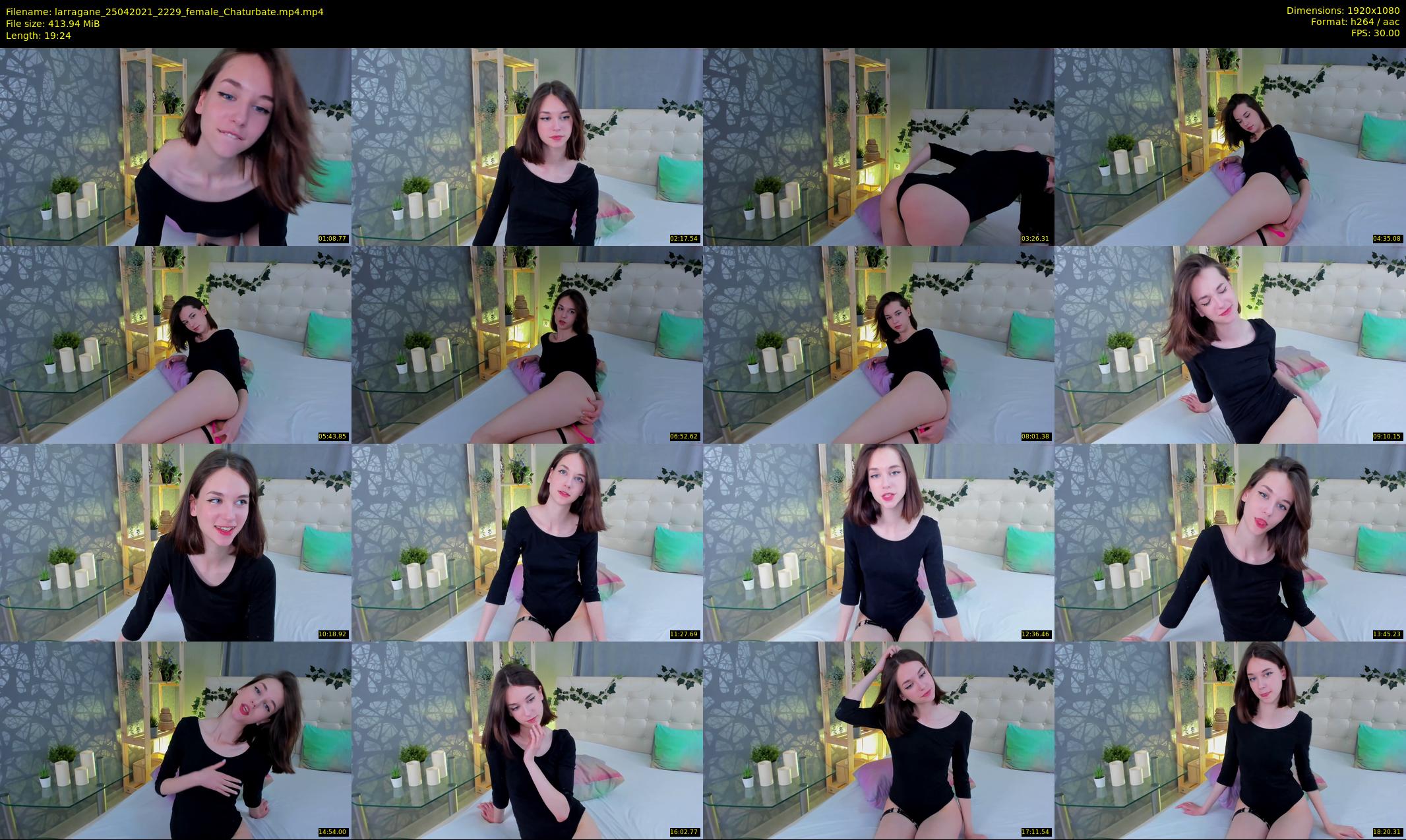 larragane — 20 minute Chaturbate couple cam show recording, 1080p, Apr 25, 2021
