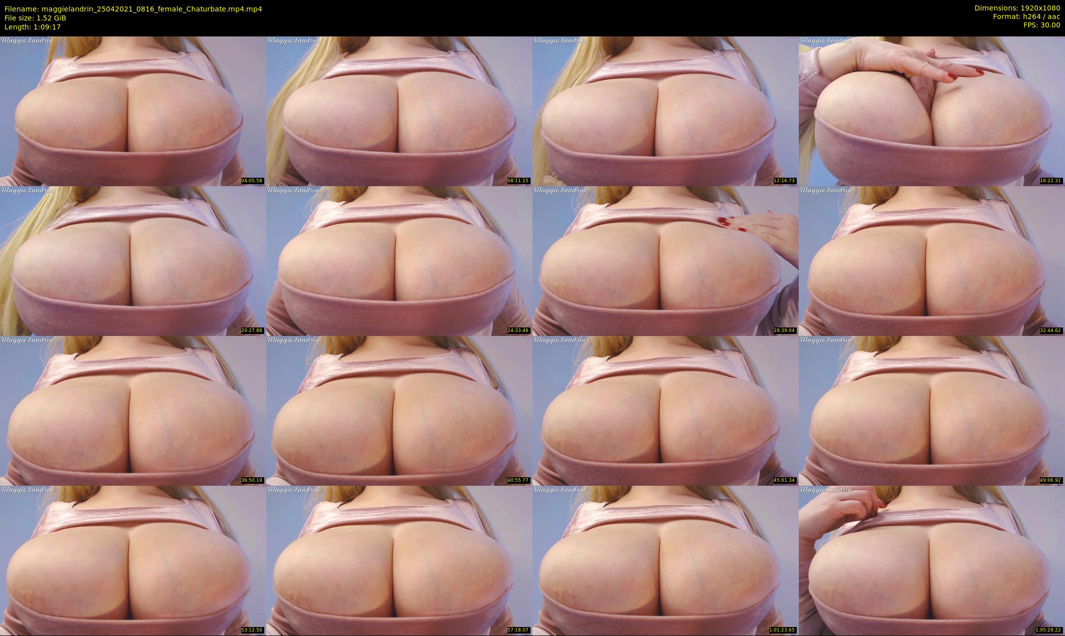 maggielandrin — 70 minute Chaturbate female cam show recording, 1080p, Apr 25, 2021