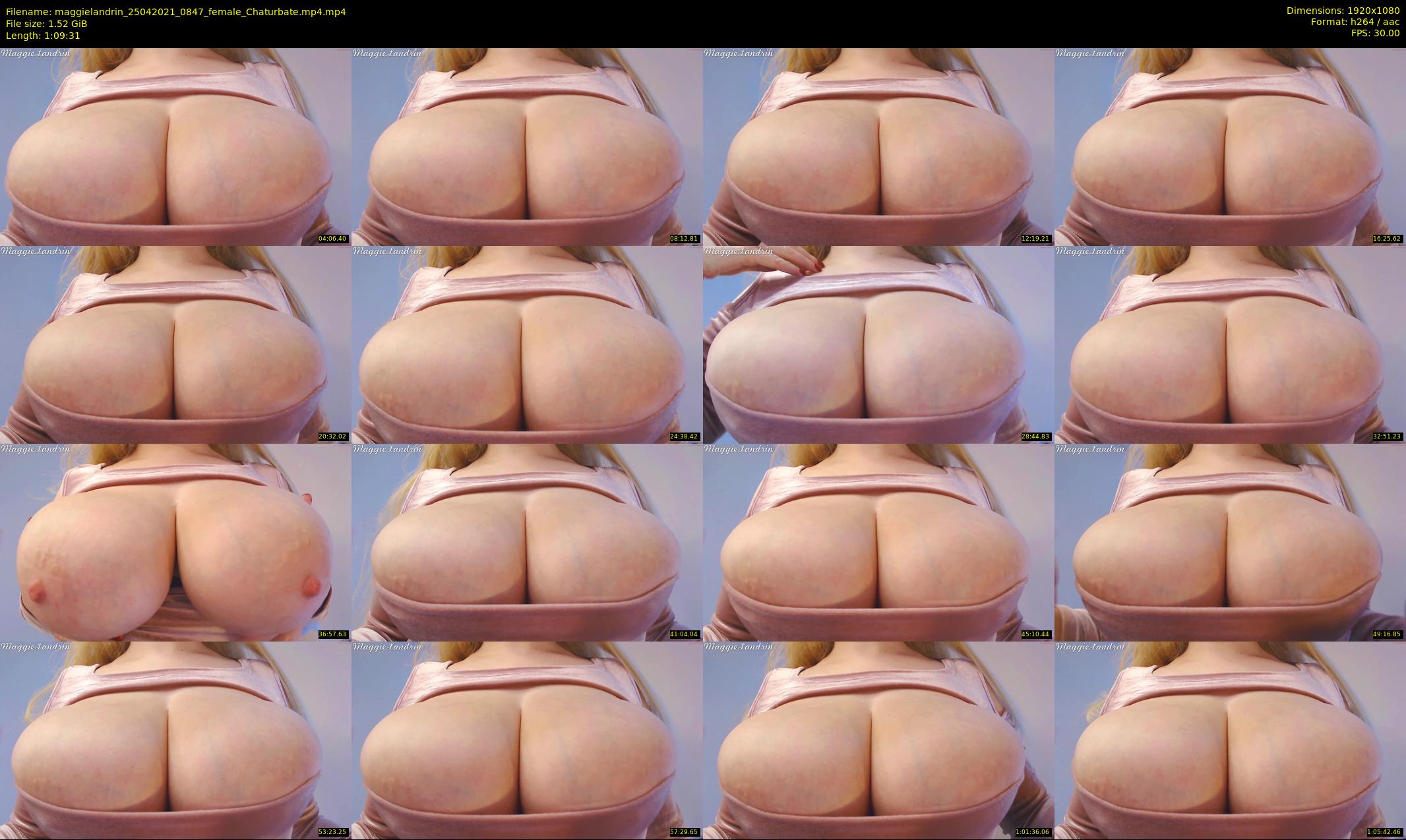 maggielandrin — 70 minute Chaturbate female cam show recording, 1080p, Apr 25, 2021