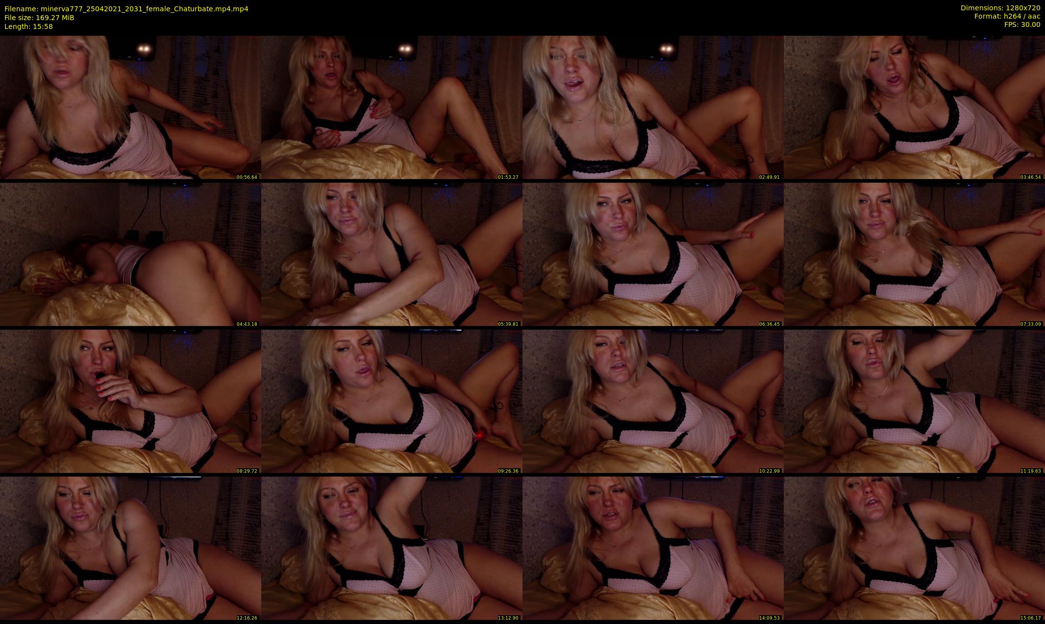 minerva777 — 16 minute Chaturbate female cam show recording, 720p, Apr 25, 2021