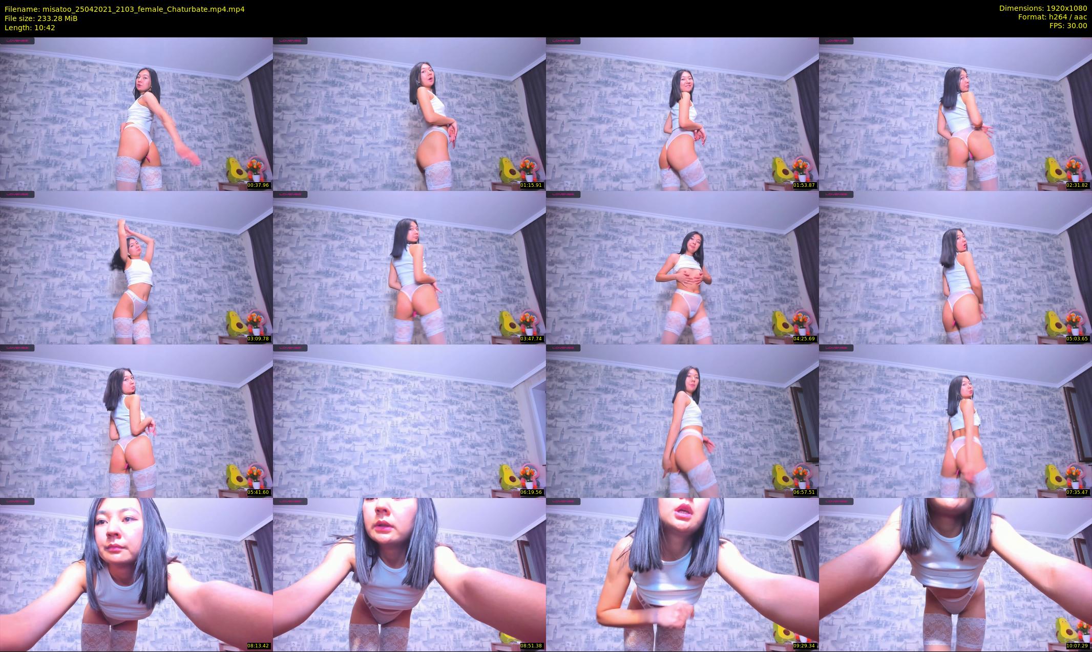 misatoo — 11 minute Chaturbate female cam show recording, 1080p, Apr 25, 2021
