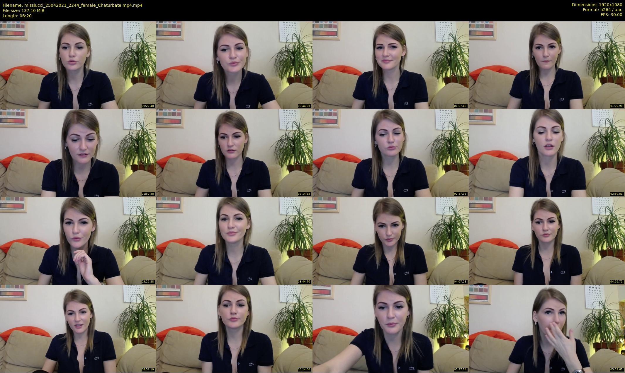 misslucci — 7 minute Chaturbate female cam show recording, 1080p, Apr 25, 2021