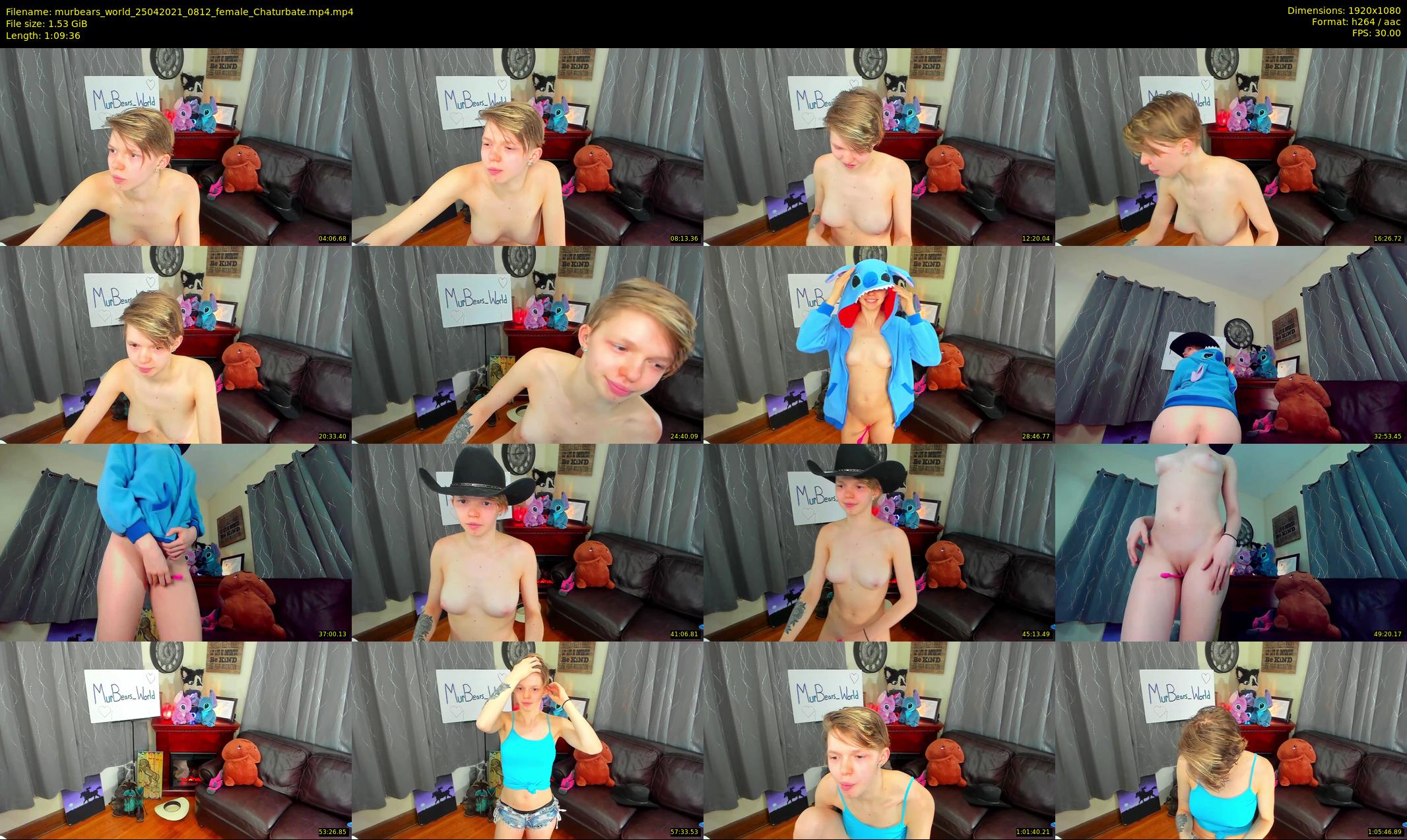 murbears_world — 70 minute Chaturbate female cam show recording, 1080p, Apr 25, 2021