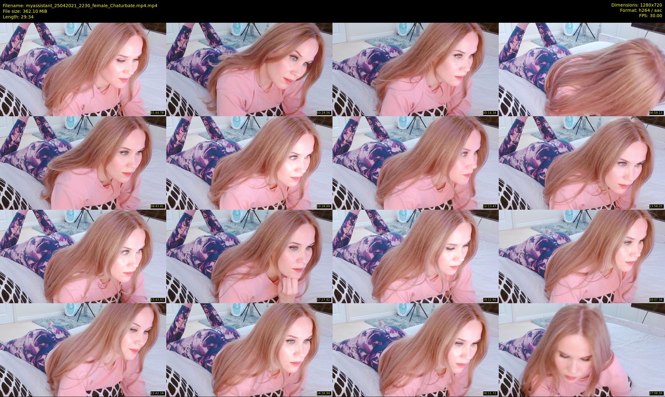 myassistant — 30 minute Chaturbate female cam show recording, 720p, Apr 25, 2021