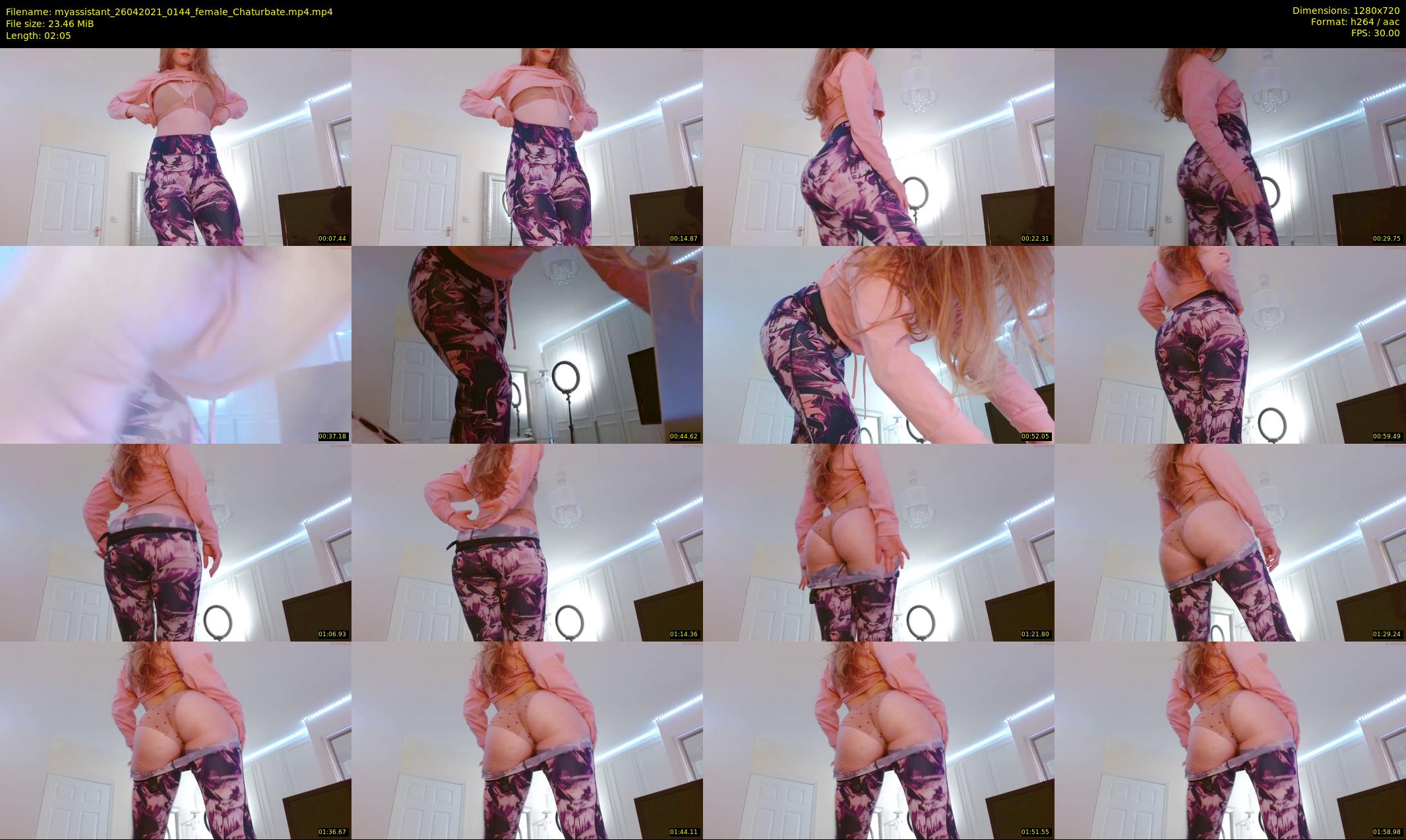 myassistant — 3 minute Chaturbate female cam show recording, 720p, Apr 26, 2021