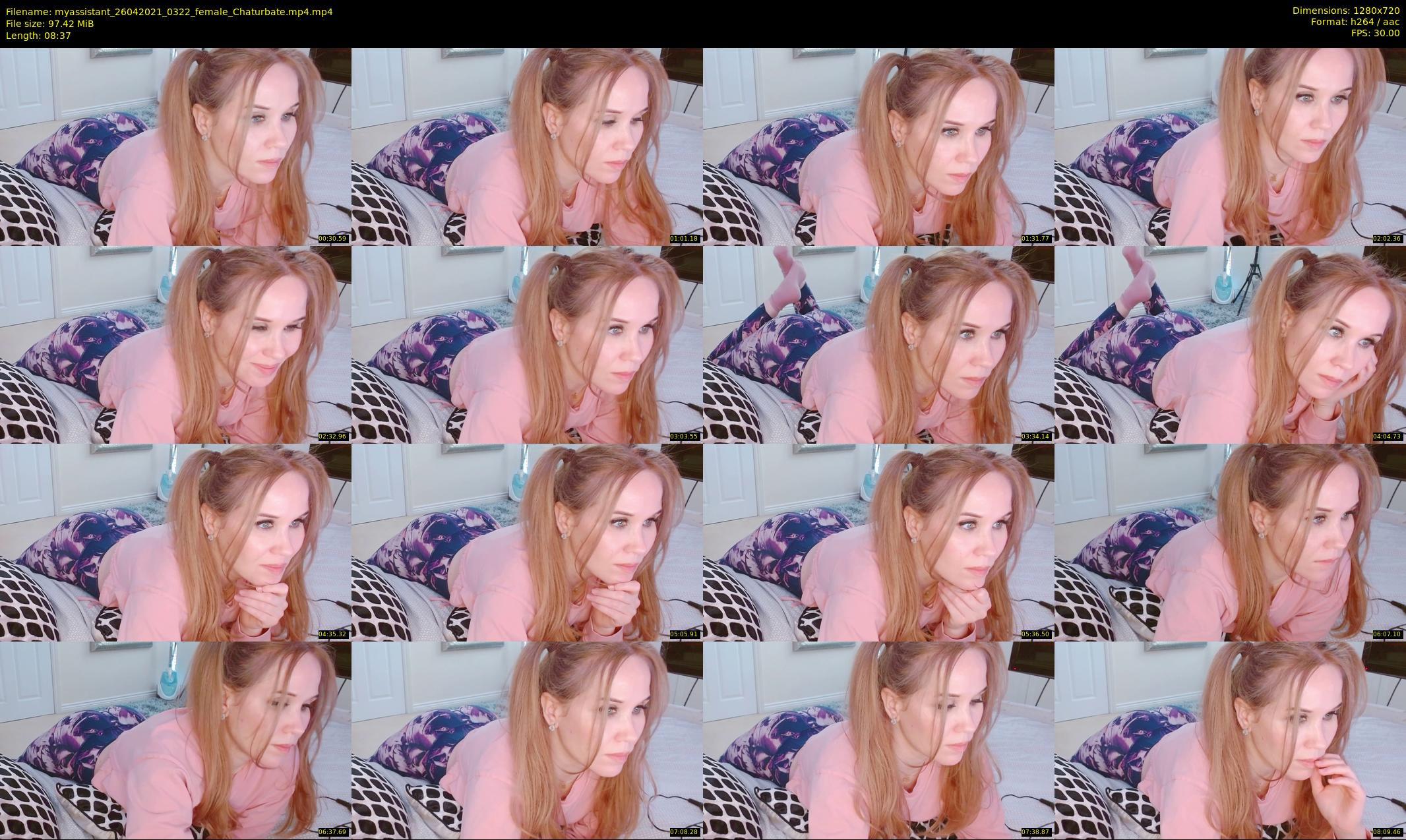 myassistant — 9 minute Chaturbate female cam show recording, 720p, Apr 26, 2021