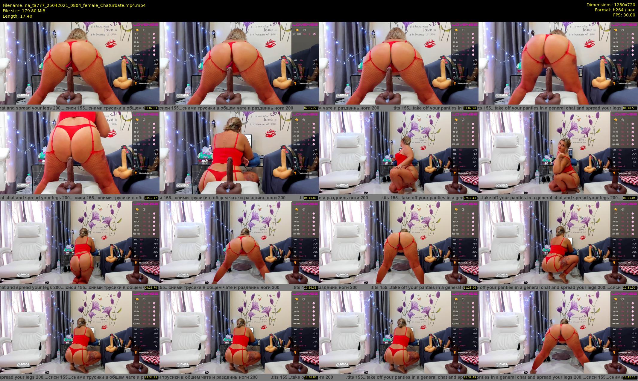 na_ta777 — 18 minute Chaturbate female cam show recording, 720p, Apr 25, 2021