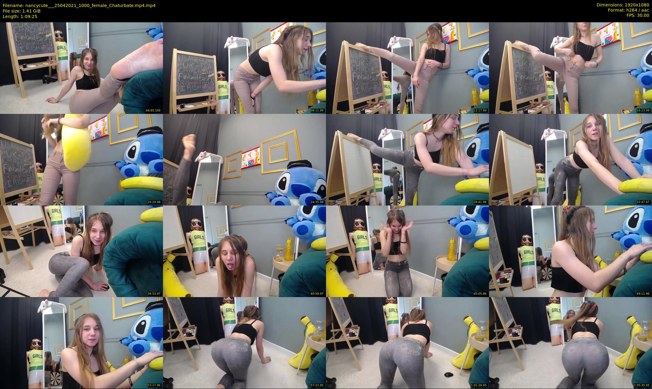 nancycute__ — 70 minute Chaturbate female cam show recording, 1080p, Apr 25, 2021