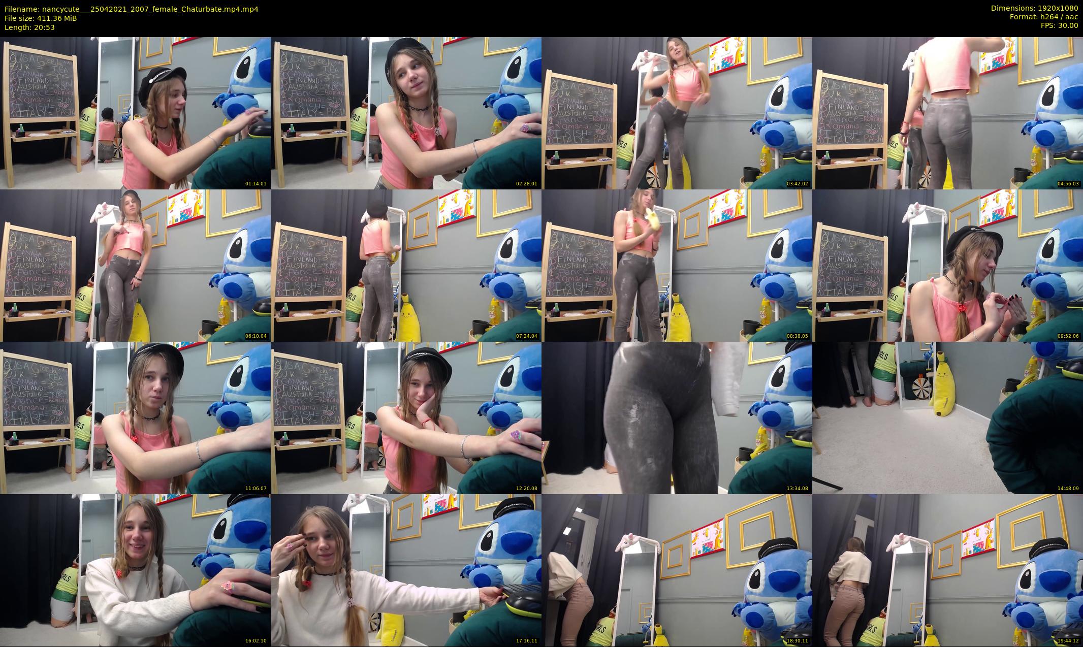 nancycute__ — 21 minute Chaturbate female cam show recording, 1080p, Apr 25, 2021