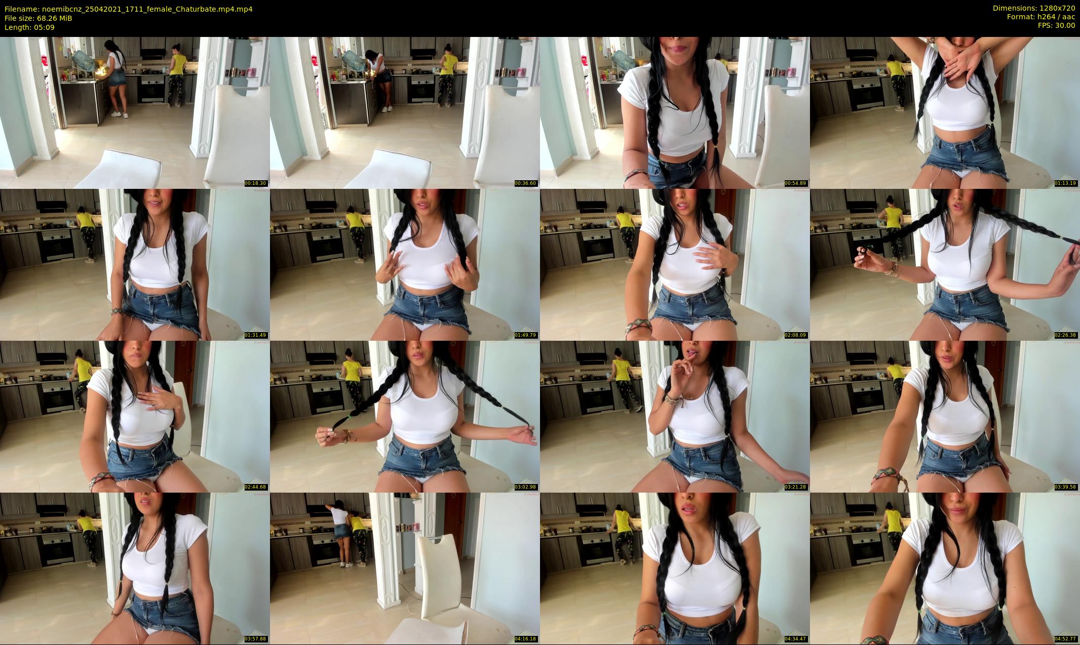 noemibcnz — 6 minute Chaturbate couple cam show recording, 720p, Apr 25, 2021