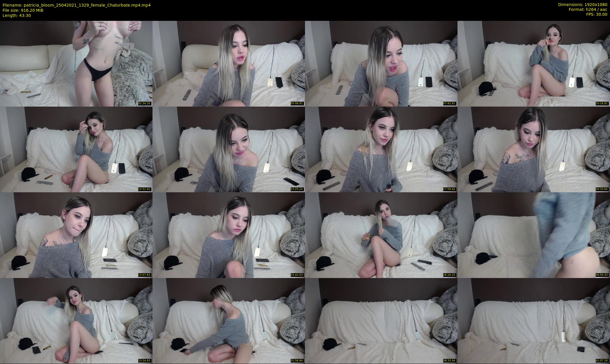 patricia_bloom — 44 minute Chaturbate female cam show recording, 1080p, Apr 25, 2021